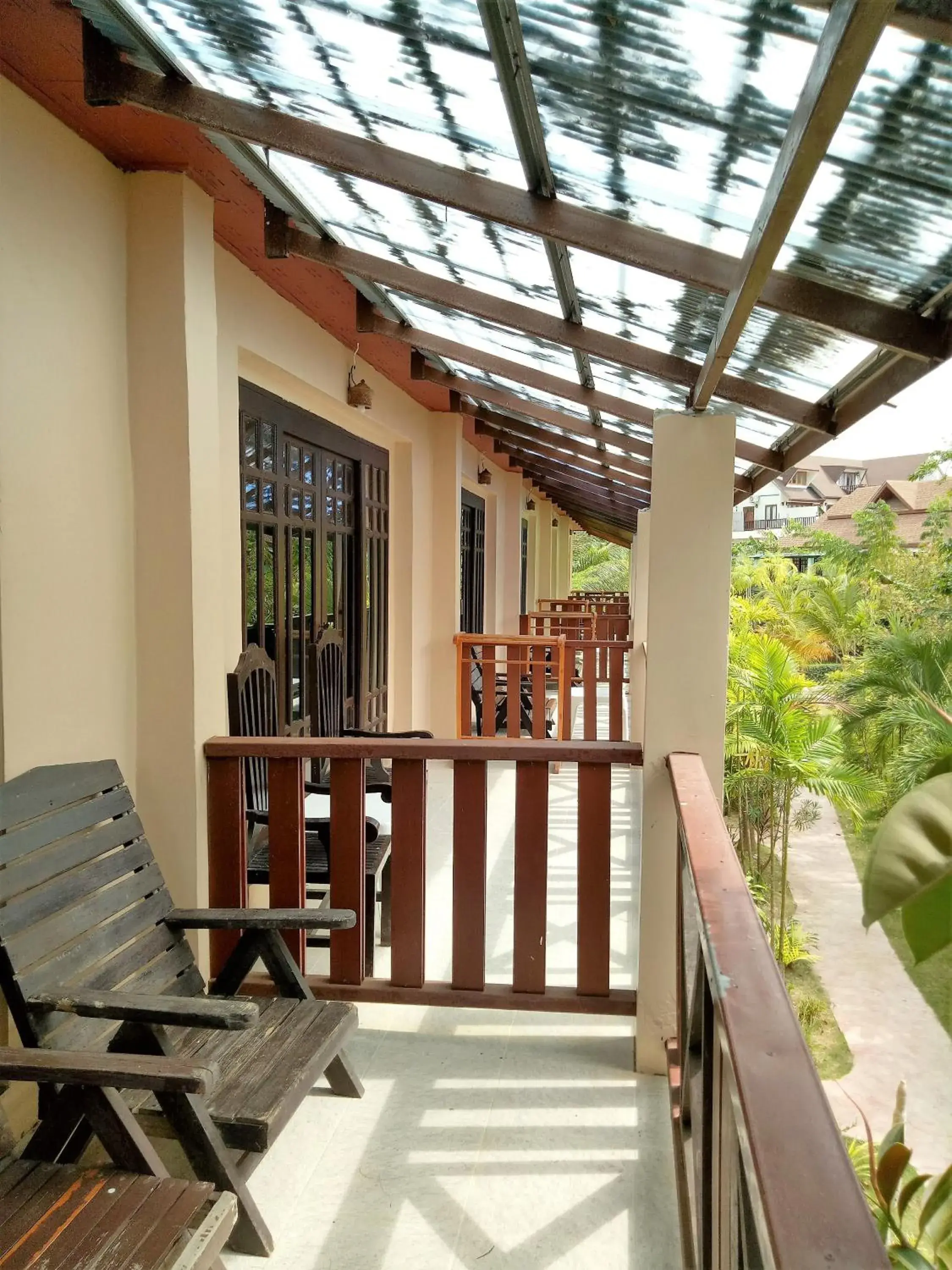 Balcony/Terrace in Banana Beach Resort