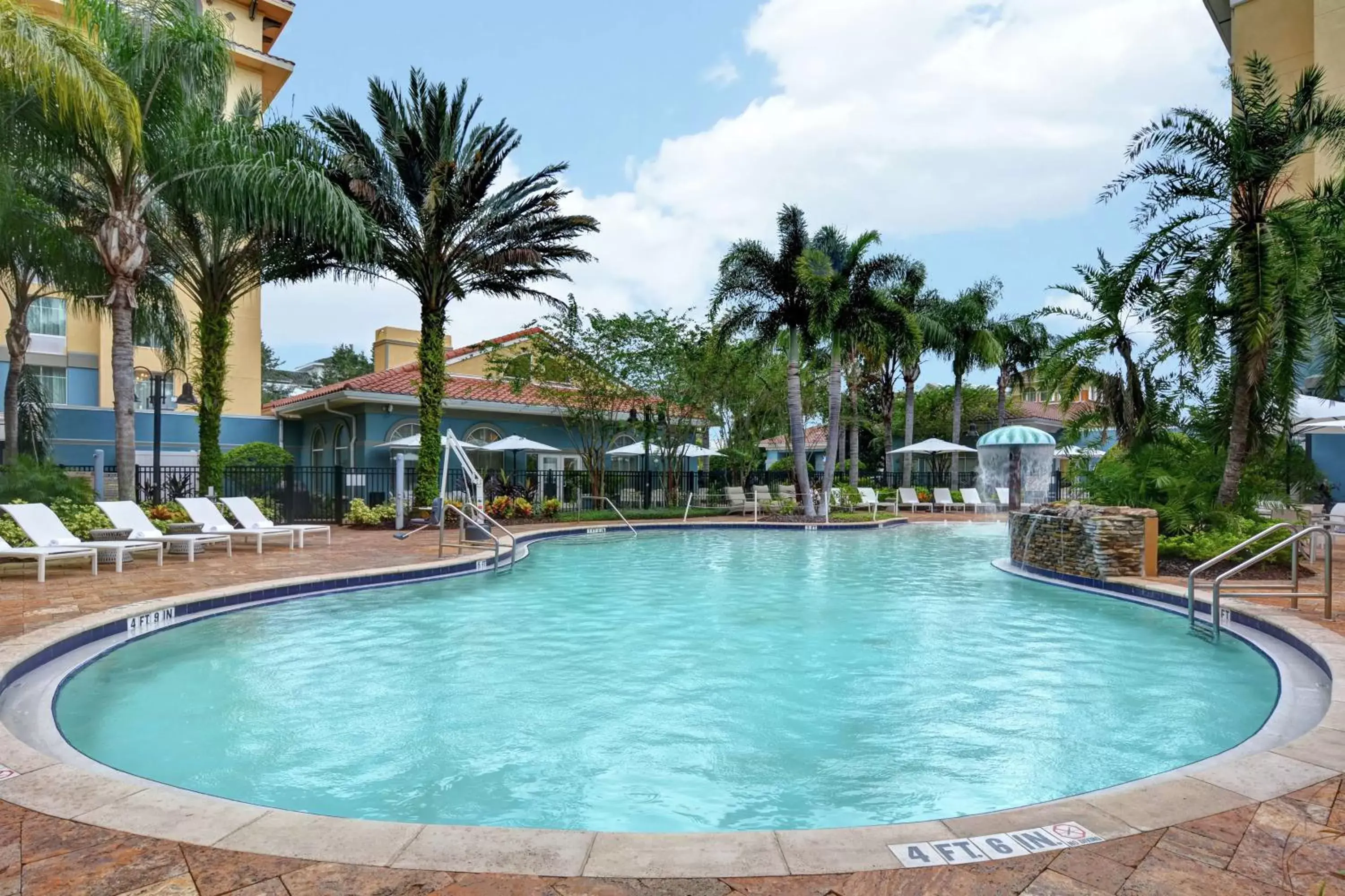 Pool view, Swimming Pool in Hilton Garden Inn Orlando Lake Buena Vista