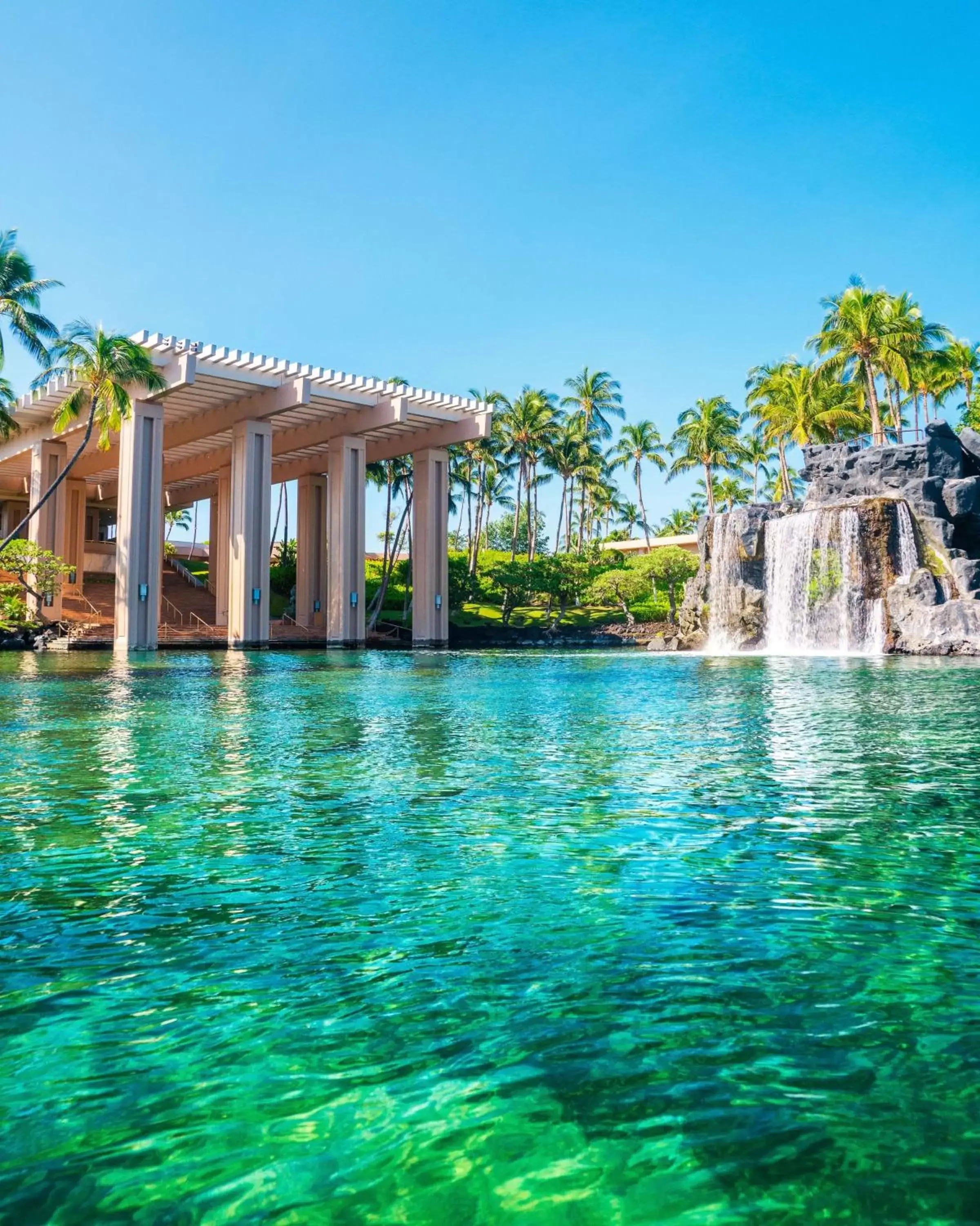 Pool view, Swimming Pool in Hilton Waikoloa Village