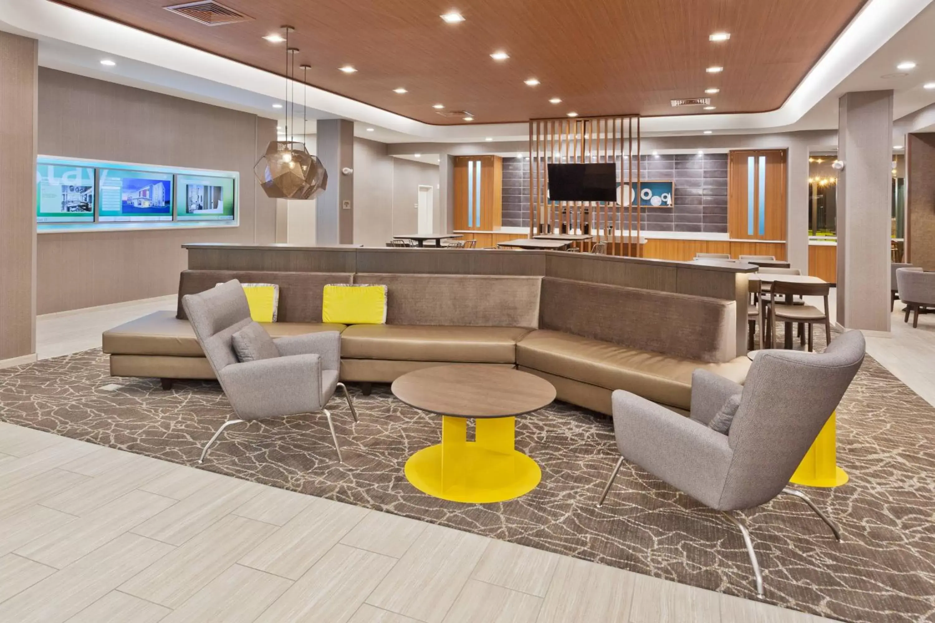 Lobby or reception, Lounge/Bar in SpringHill Suites by Marriott Montgomery Prattville/Millbrook