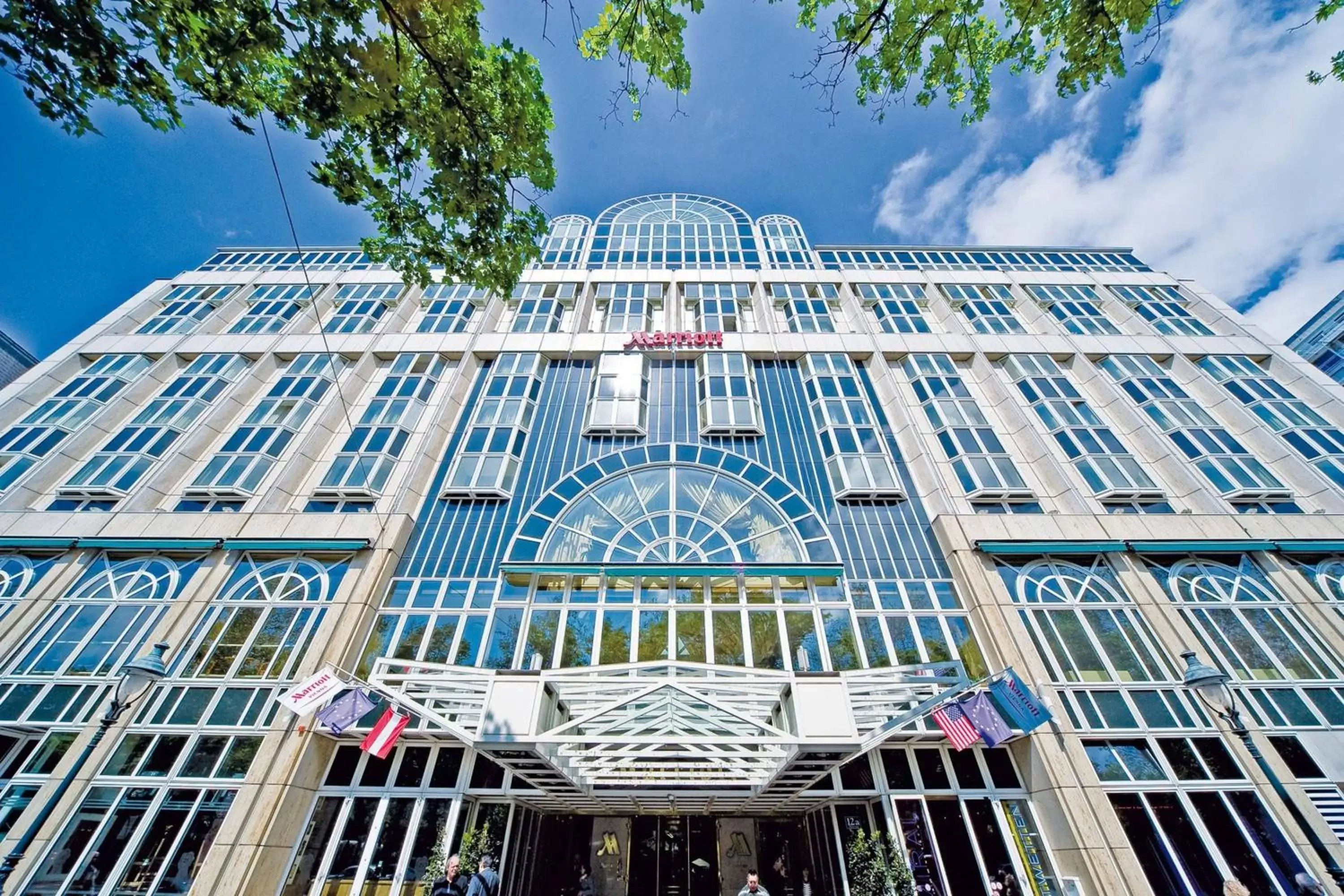 Property Building in Vienna Marriott Hotel