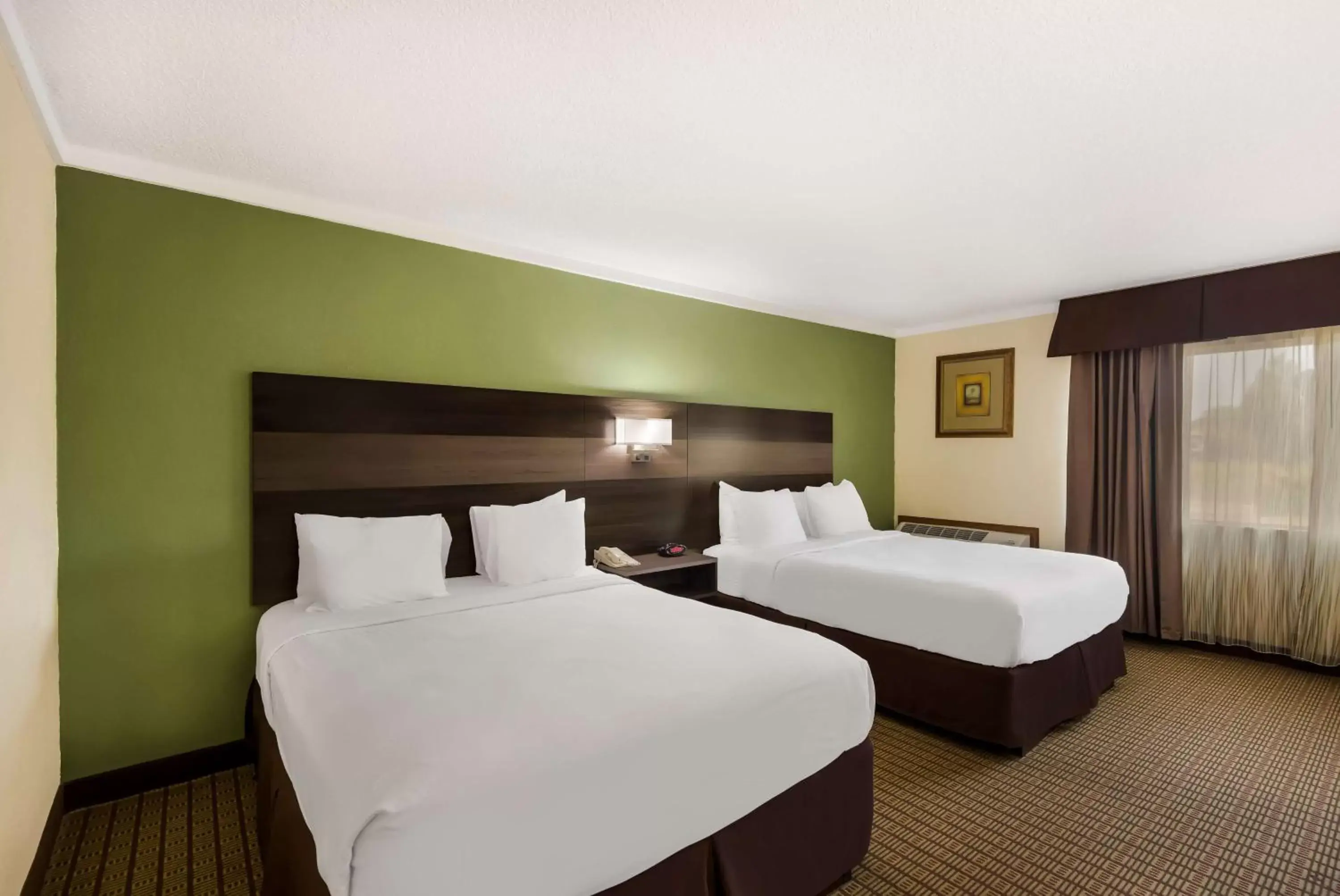 Queen Room with Two Queen Beds, Patio and Courtyard - Pet-Friendly/Non Smoking in Best Western Prairie Inn & Conference Center Queen Room with Two Queen Beds, Patio and Courtyard - Pet-Friendly/Non Smoking in Best Western Prairie Inn & Conference Center