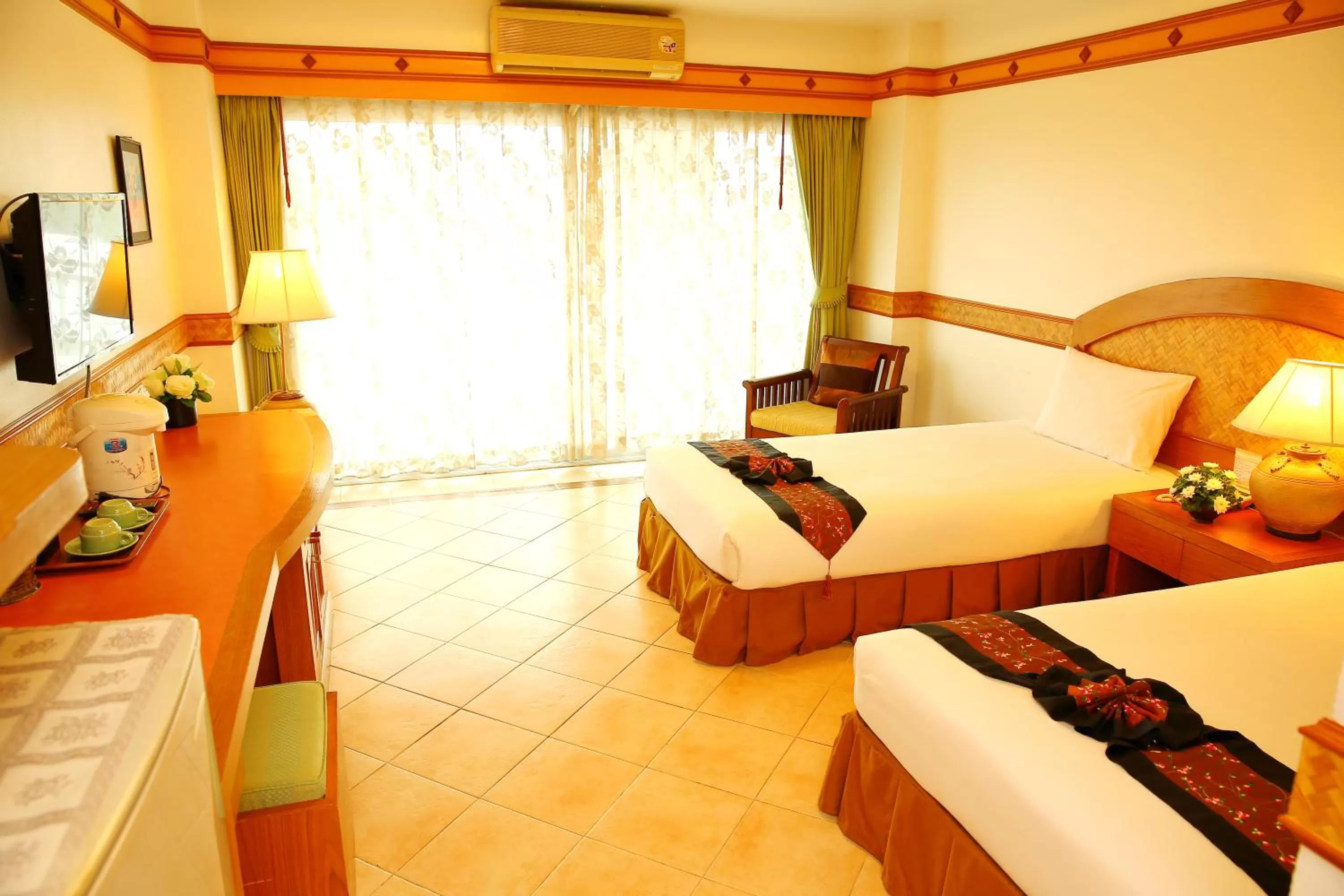 Bed in Diana Garden Resort - SHA Extra Plus