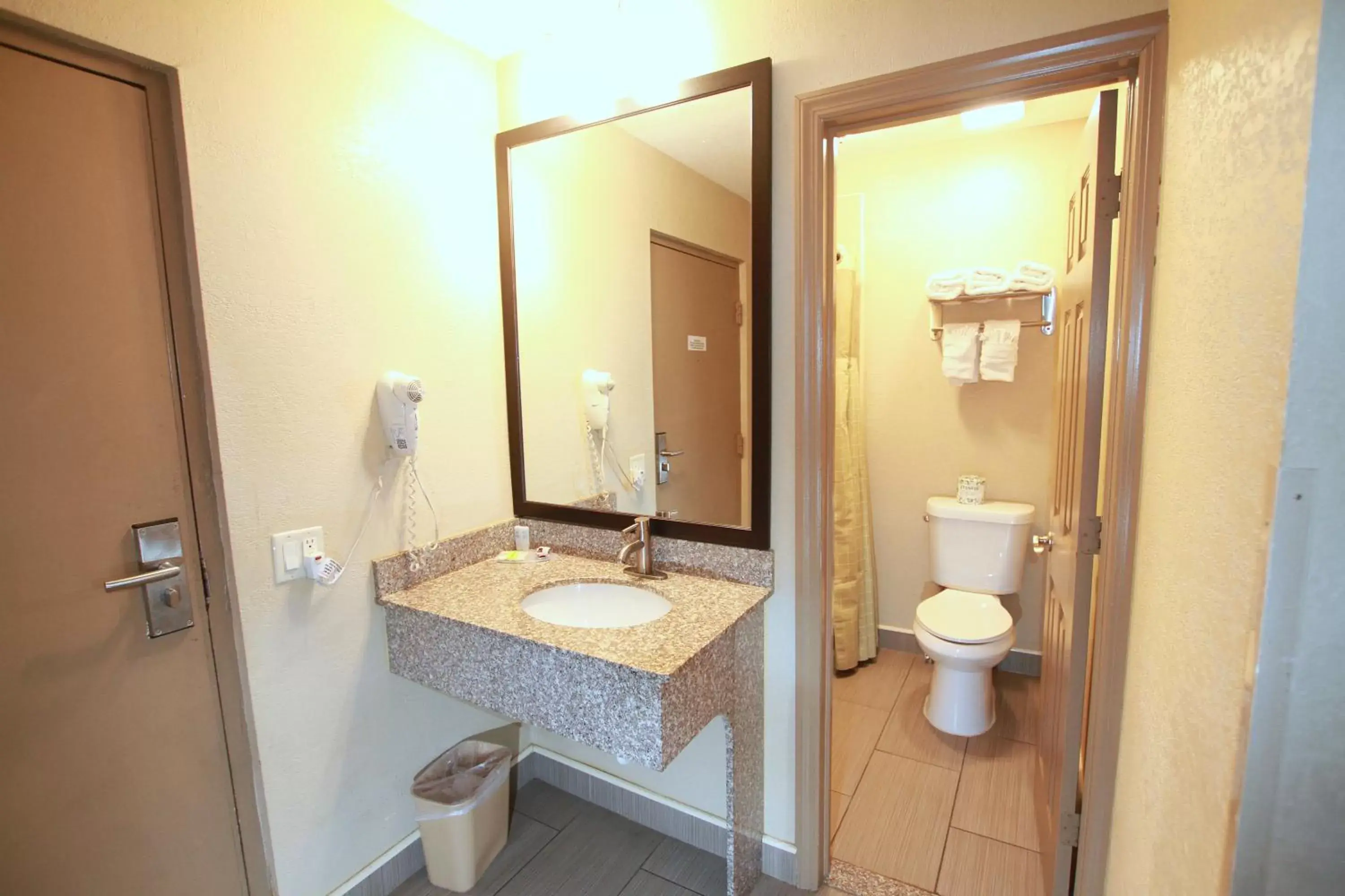 Bathroom in Travel Inn & Suites Flemington