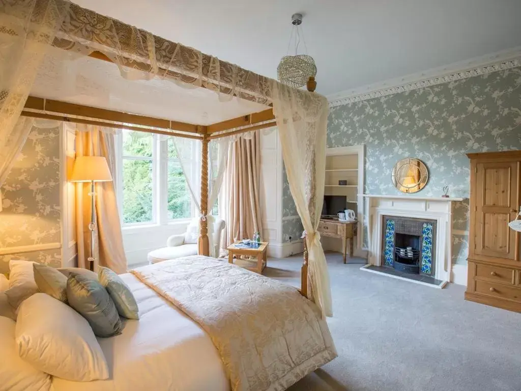 Bedroom in Balcary House Hotel