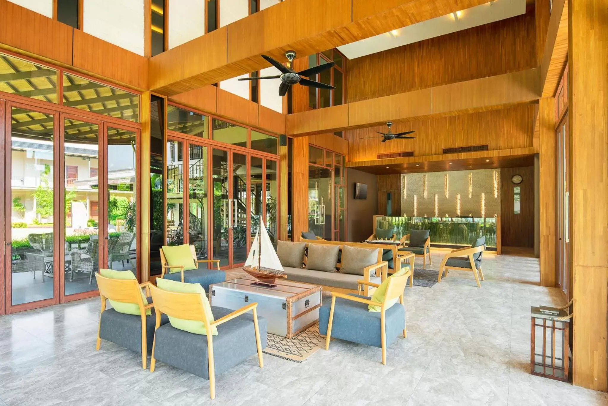 Lobby or reception in La Isla Pranburi Beach Resort Lobby or reception in La Isla Pranburi Beach Resort