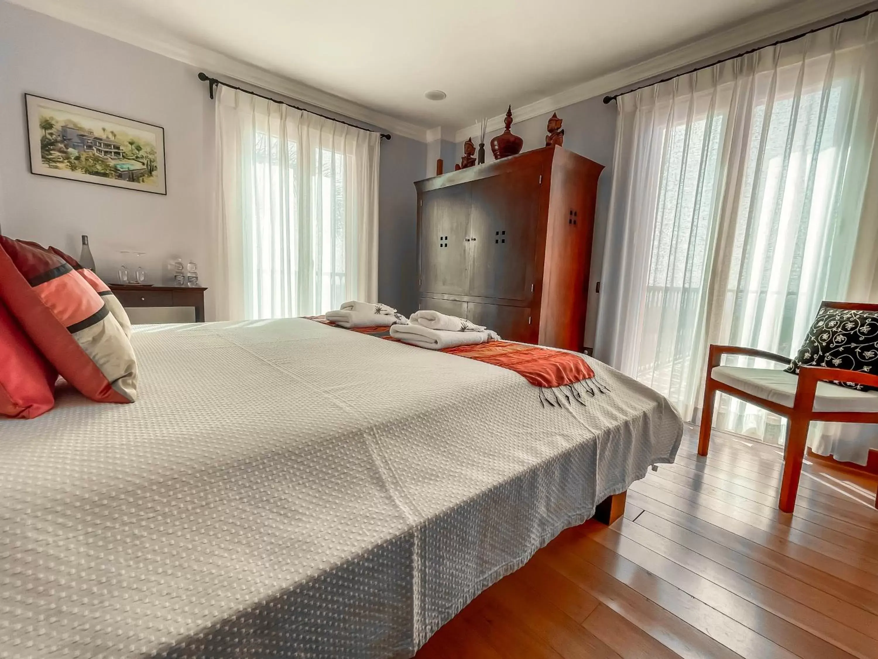 Bedroom, Bed in The Marbella Heights Boutique Hotel