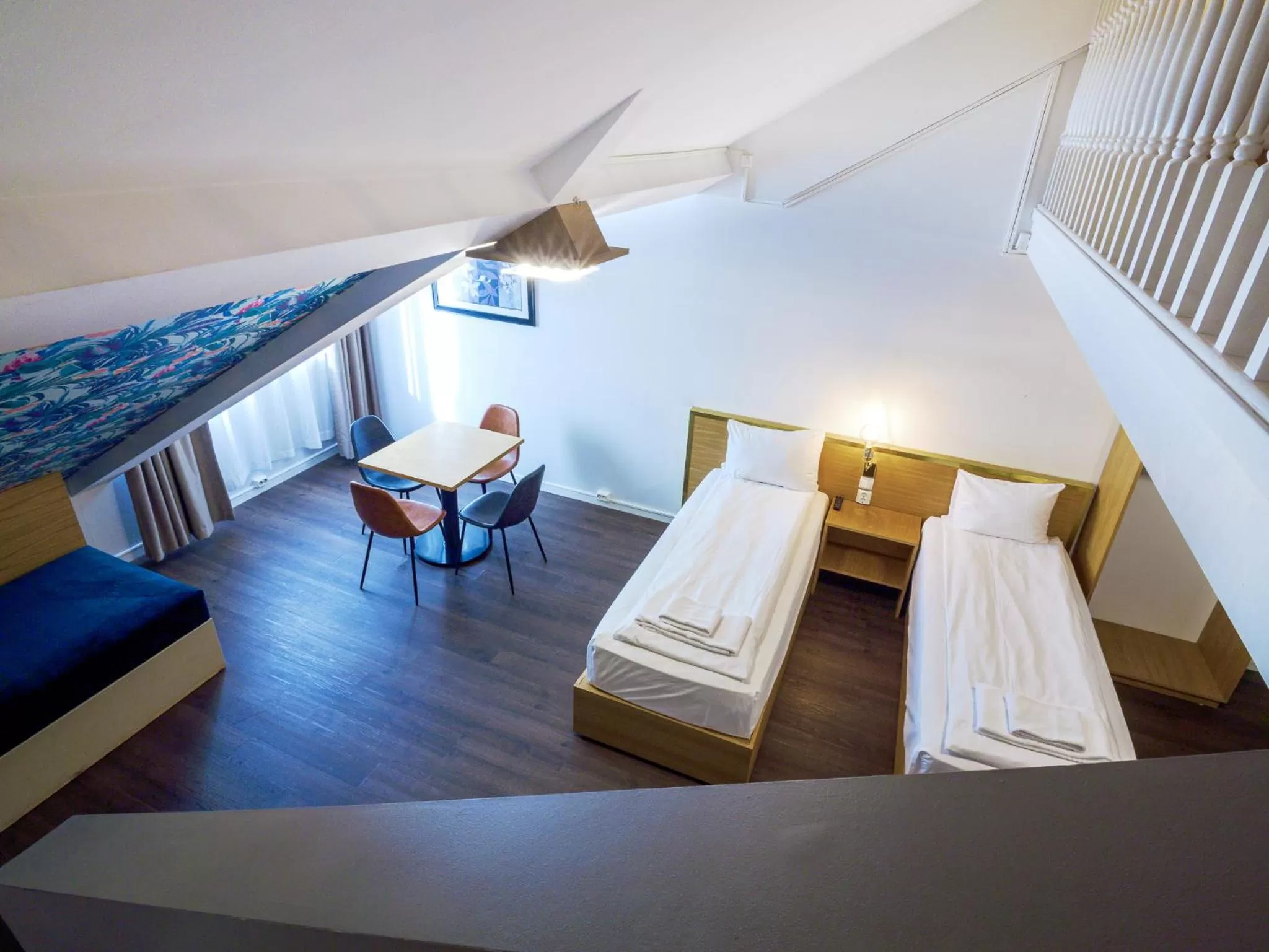 Bed in Central City Apartments