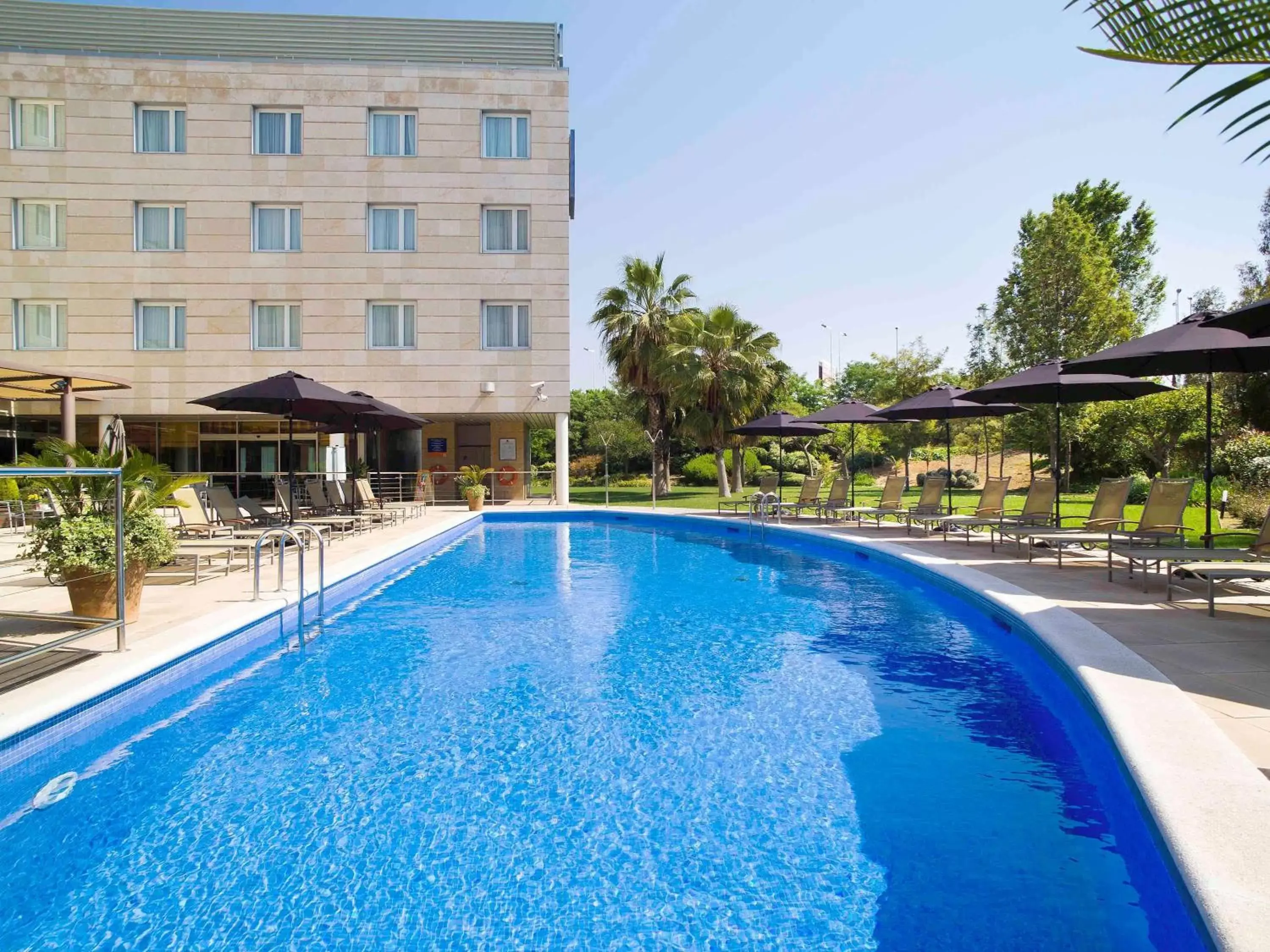 On site, Swimming Pool in Novotel Barcelona Cornellà