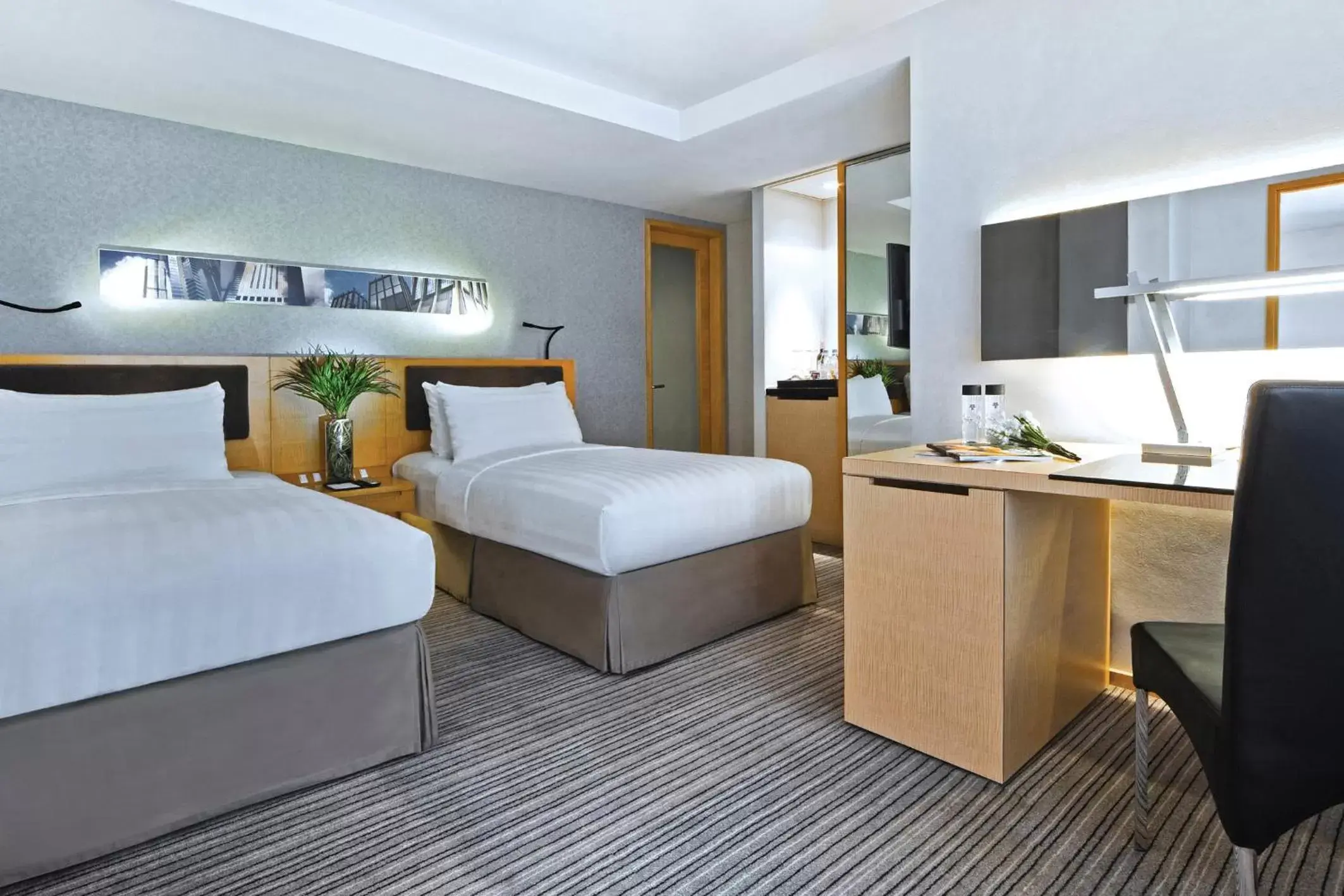 Bedroom in Kew Green Hotel Wanchai Hong Kong