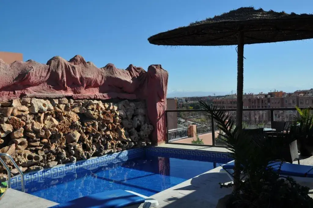 Swimming Pool in Hotel Mont Gueliz