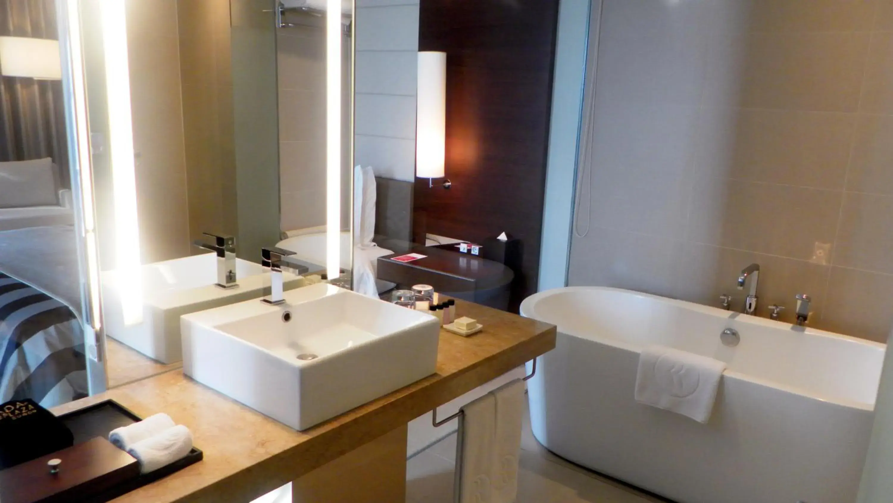 Bathroom in Ramada Plaza by Wyndham Suwon