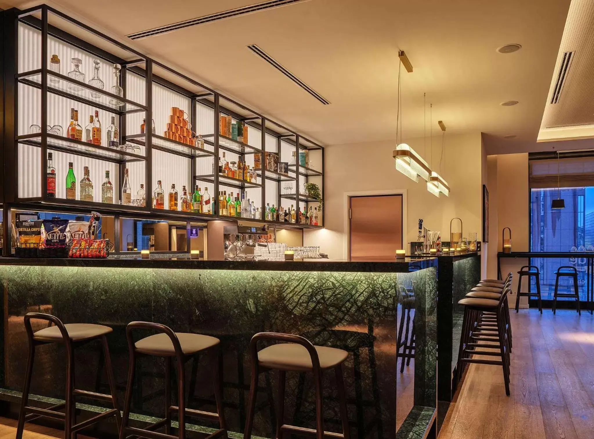 Lounge or bar in Adina Apartment Hotel Cologne Lounge or bar in Adina Apartment Hotel Cologne