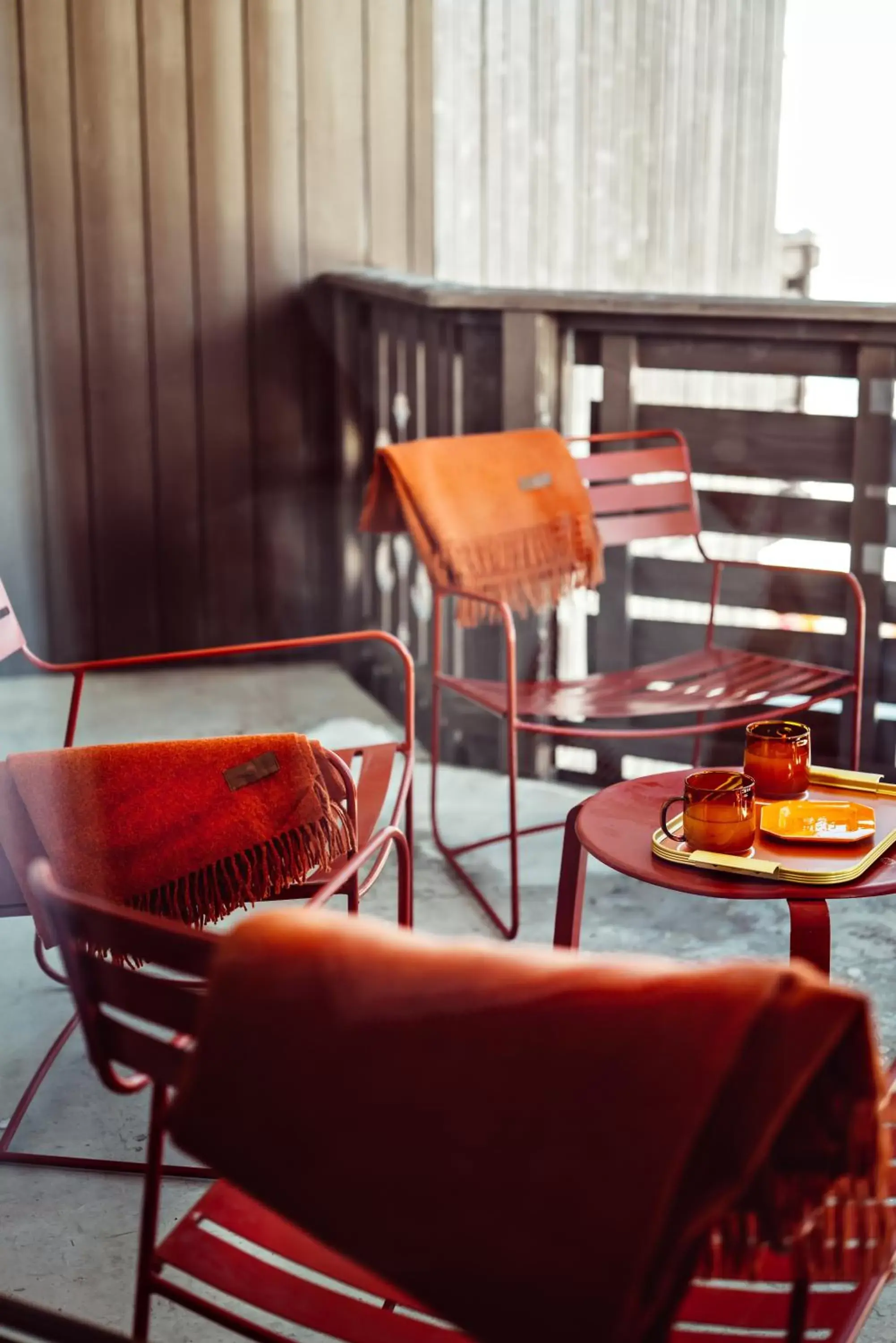 Balcony/Terrace in Le Val Thorens, a Beaumier hotel