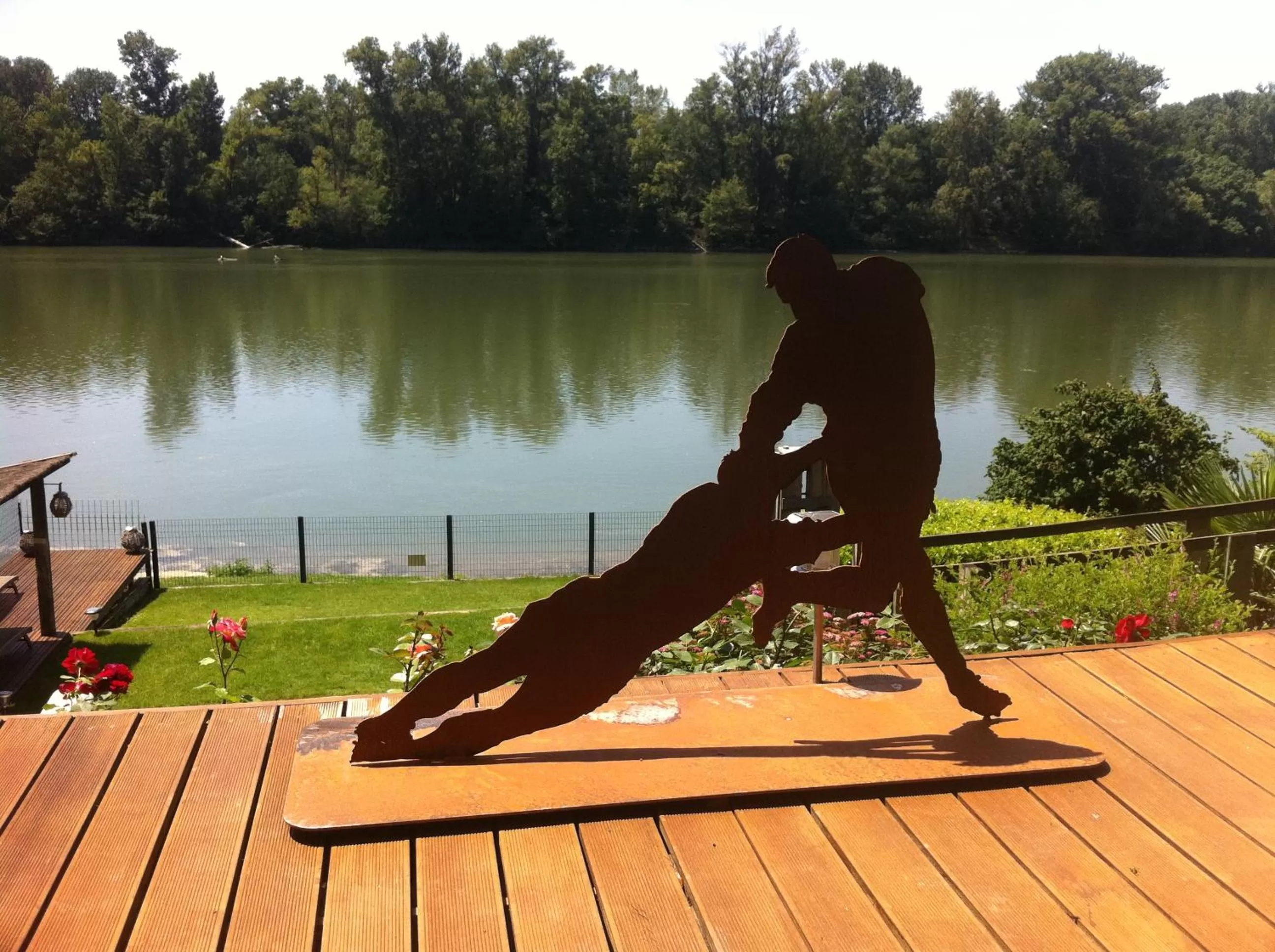 Garden in B&B Garonnella