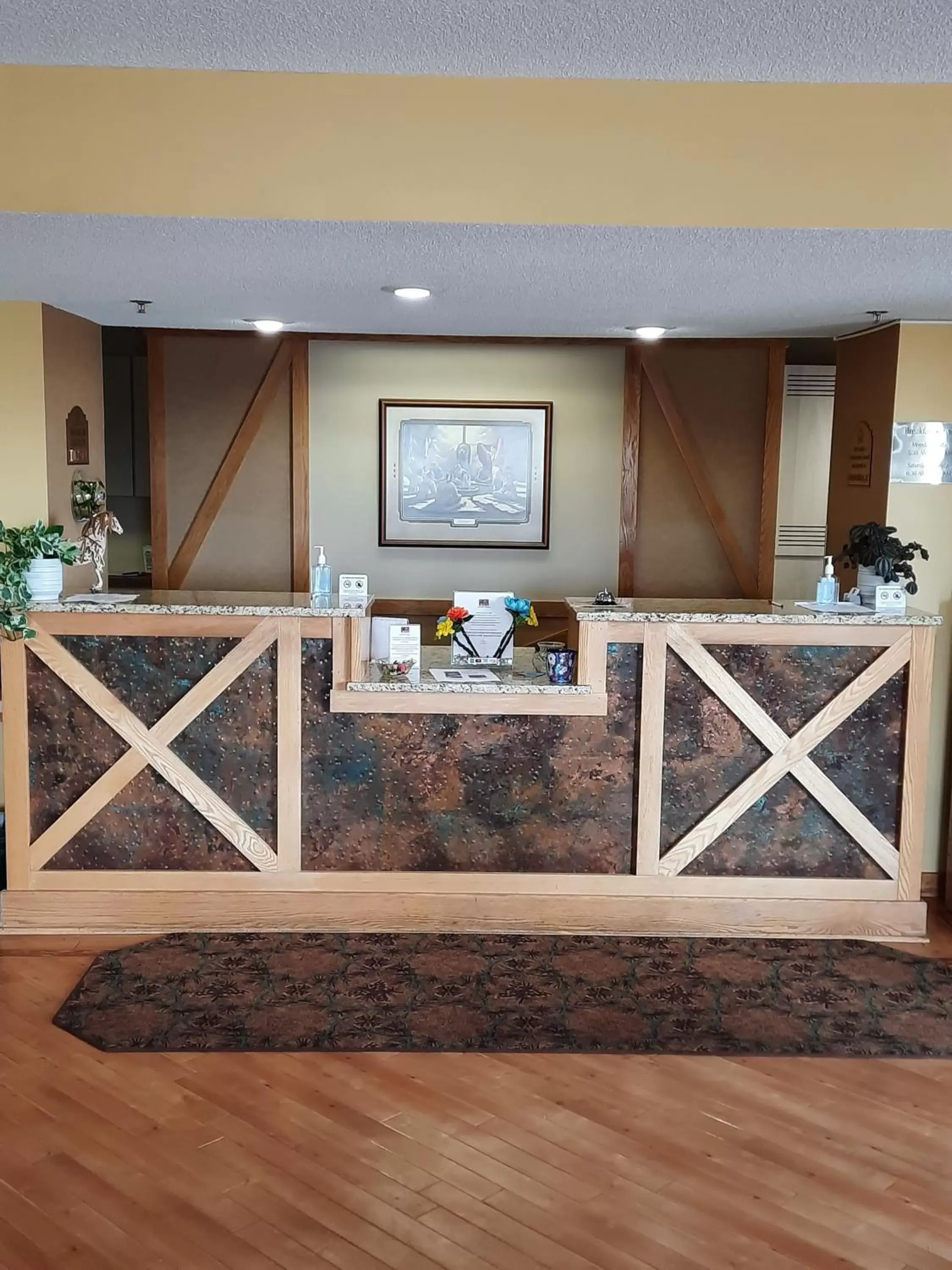 Lobby or reception in Horse Creek Inn Lobby or reception in Horse Creek Inn