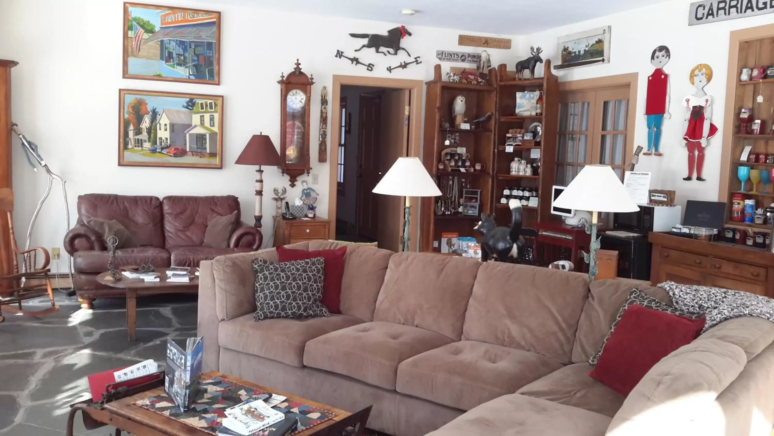 Game Room, Seating Area in Inn at Buck Hollow Farm