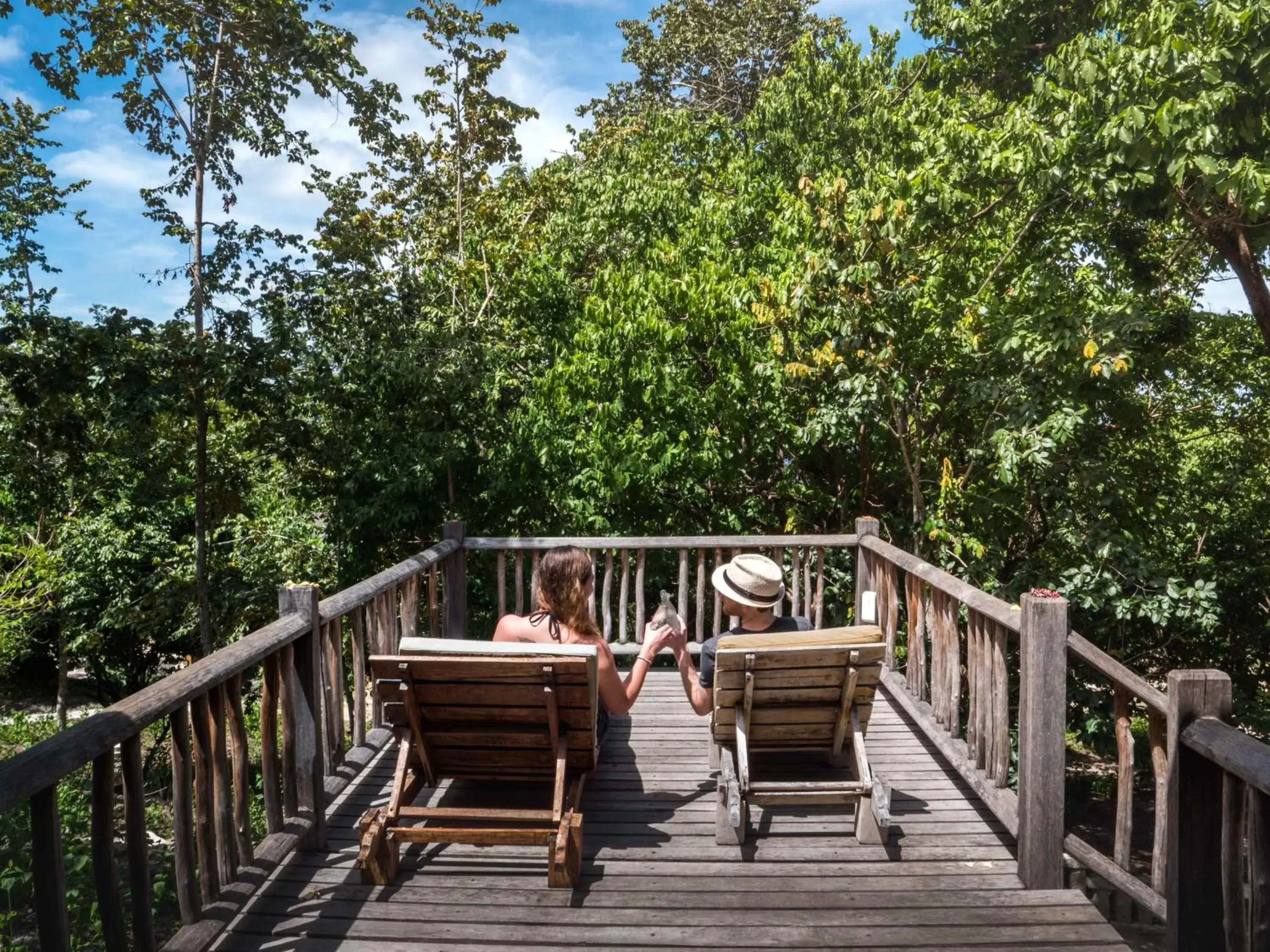 Balcony/Terrace in NusaBay Menjangan