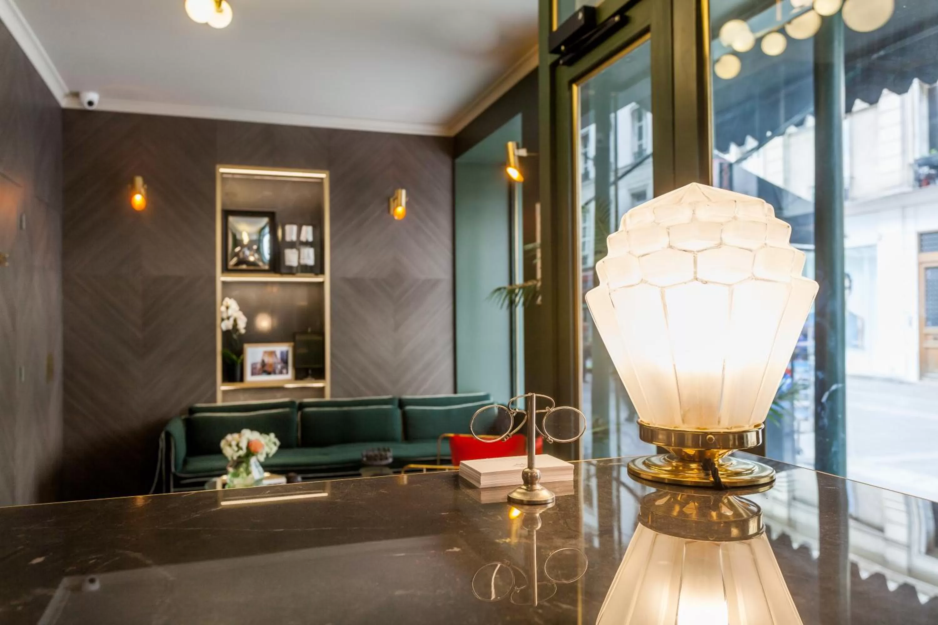 Patio in Handsome Hotel