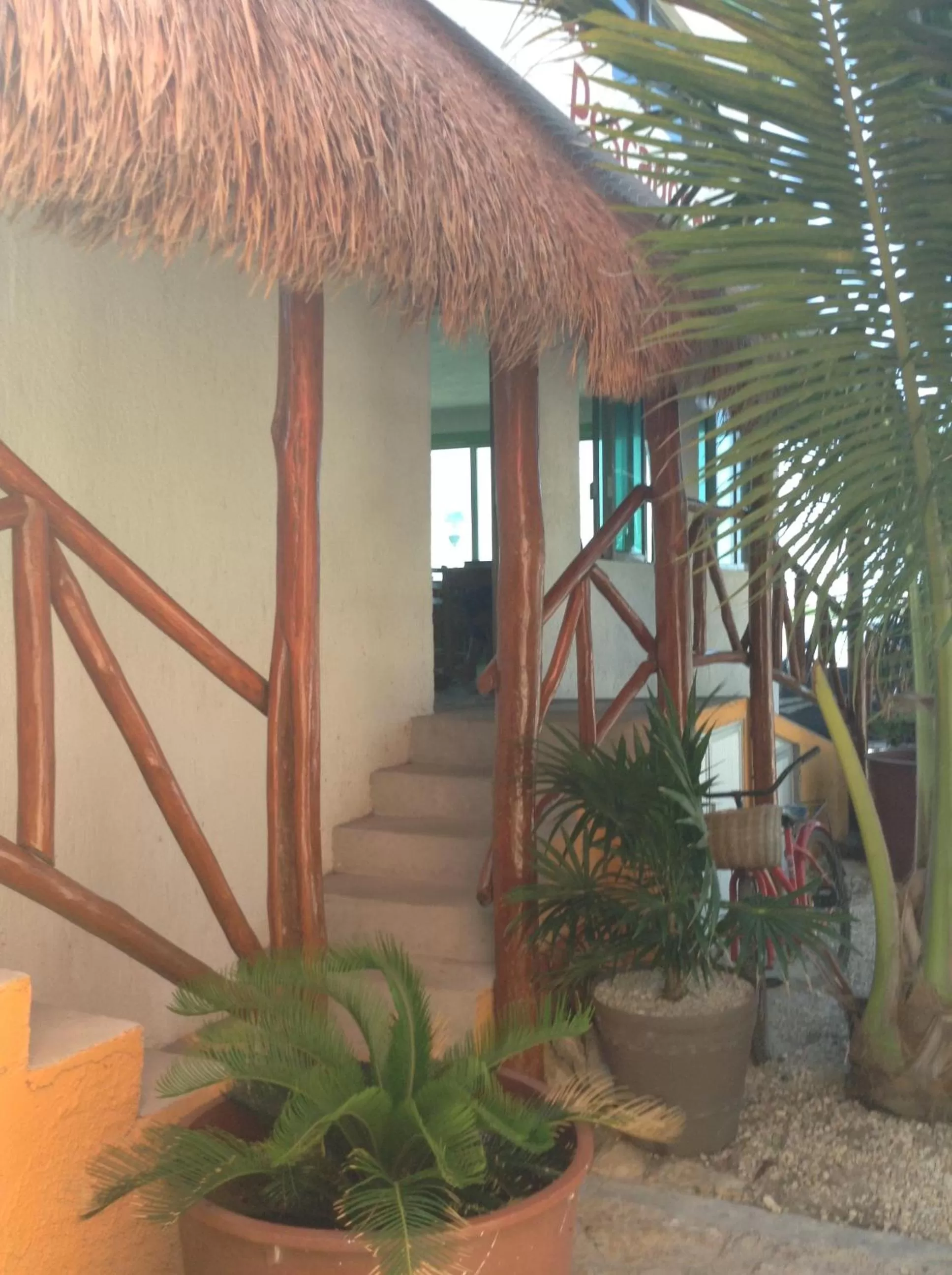 Decorative detail in Hotel Villa de Pescadores