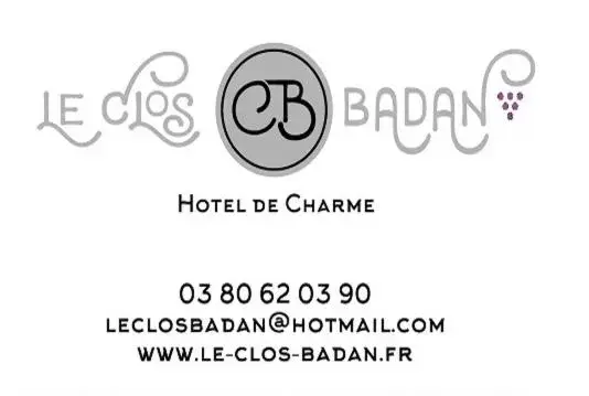 Property logo or sign in Hôtel Le Clos Badan