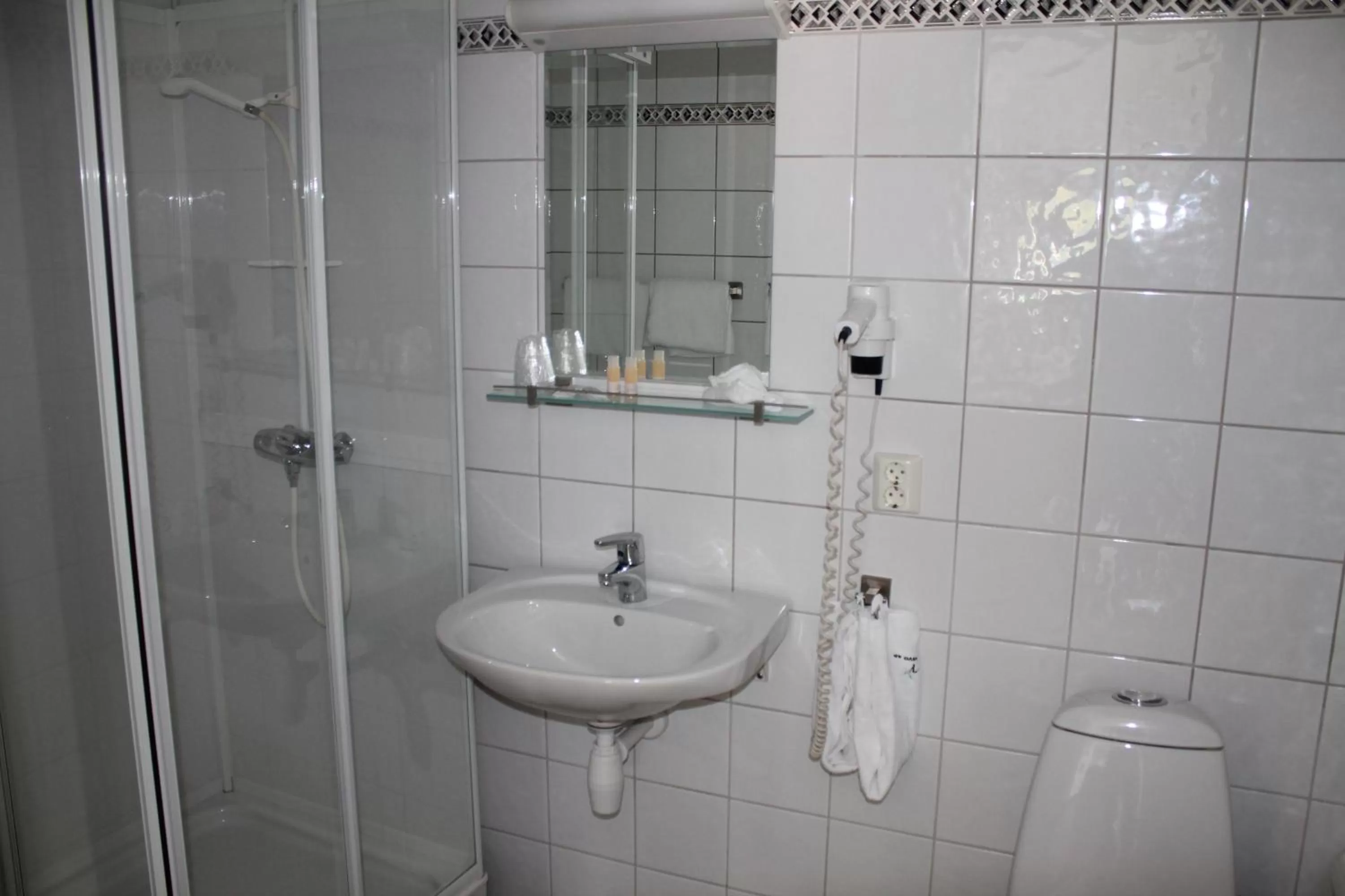 Bathroom in Kløver Hotel