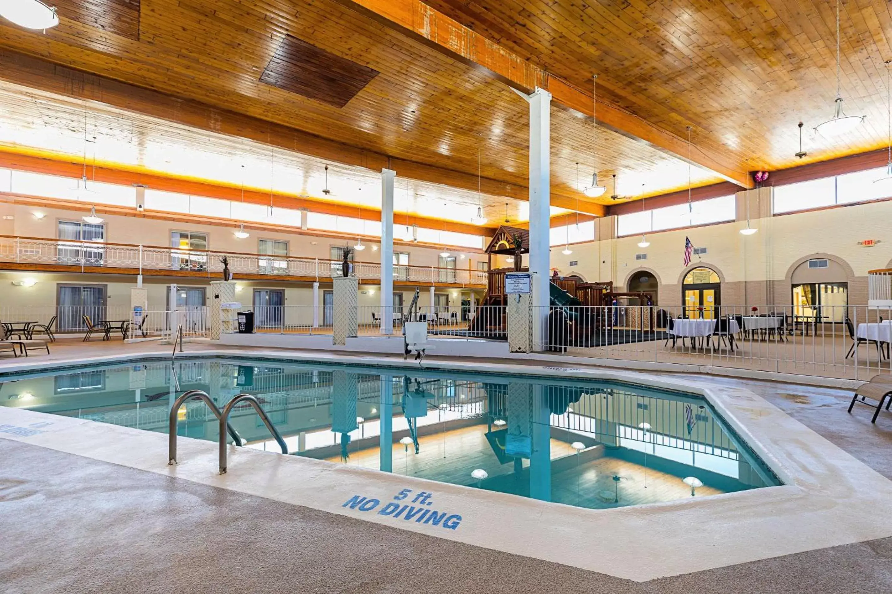 On site, Swimming Pool in Quality Inn & Suites Coldwater near I-69