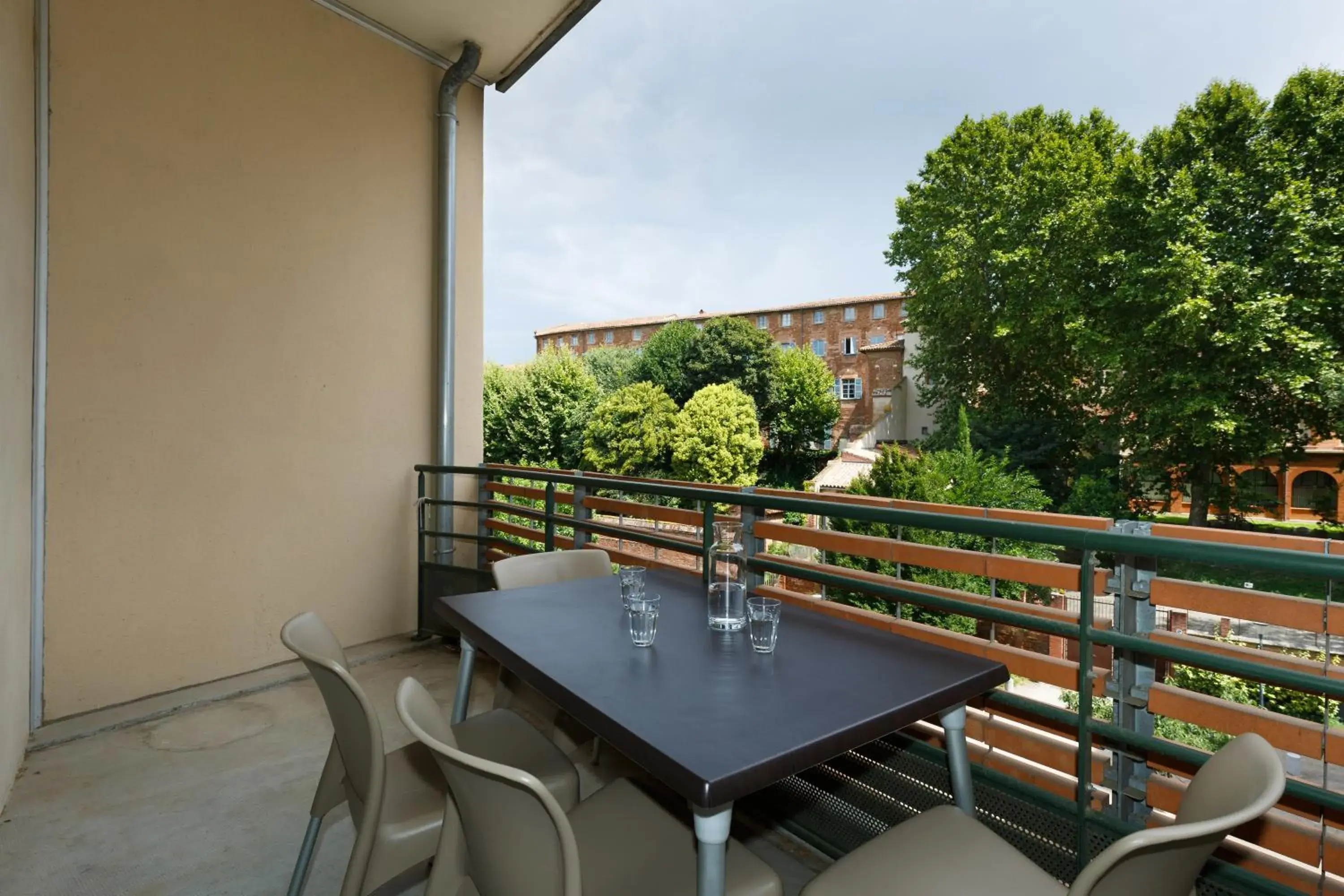 Balcony/Terrace in Residhotel Toulouse Centre