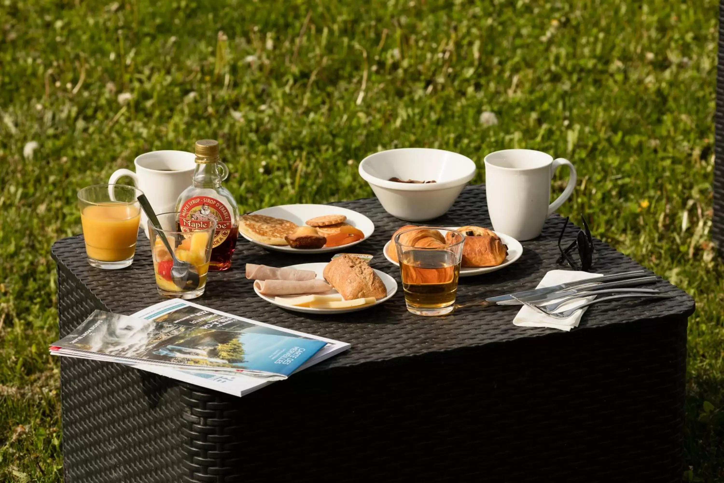 Breakfast in Garden & City Evian - Lugrin