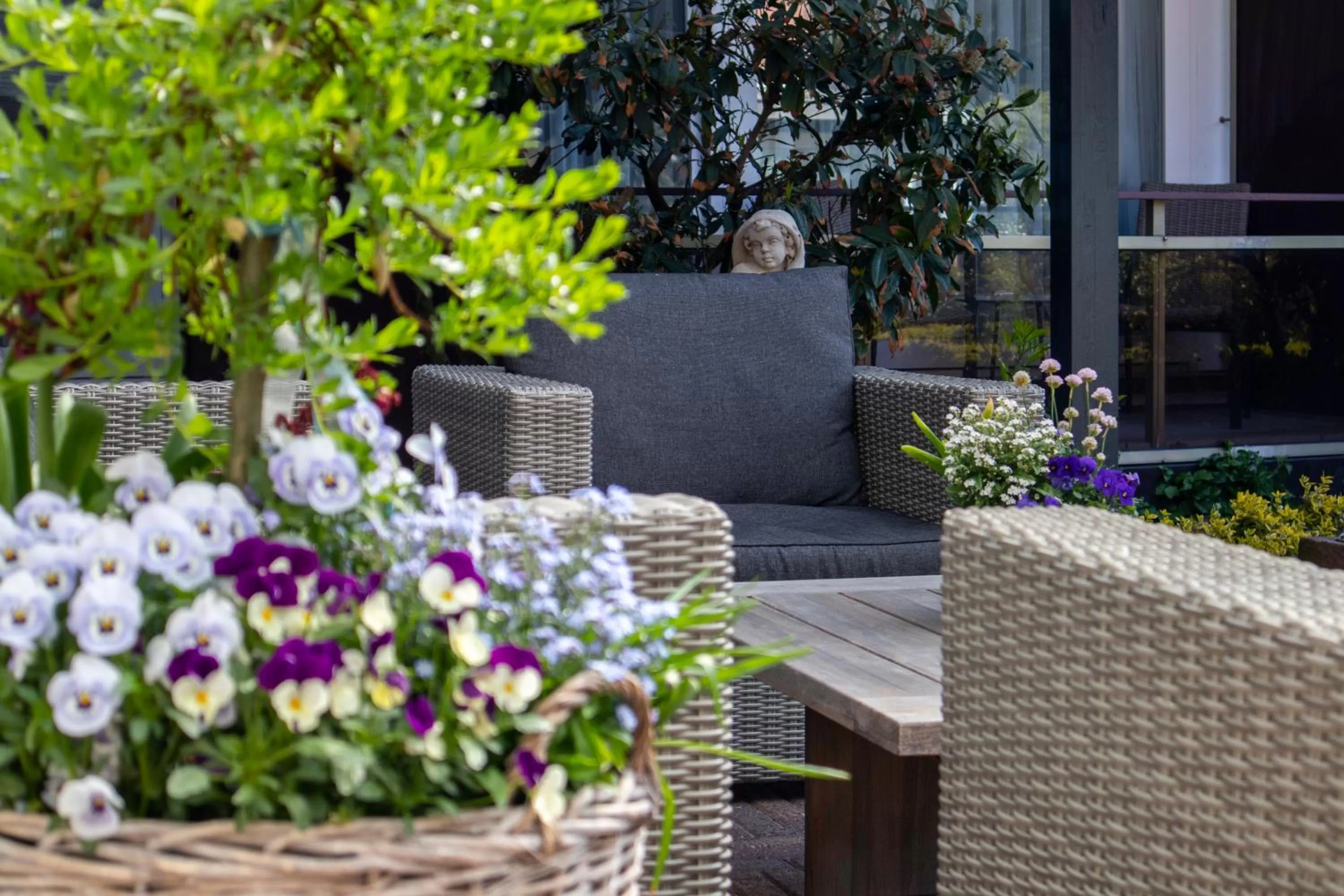 Balcony/Terrace in Hotel Wehrburg