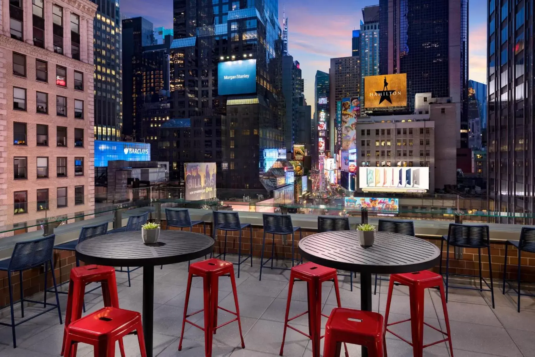 Balcony/Terrace in M Social Hotel Times Square New York