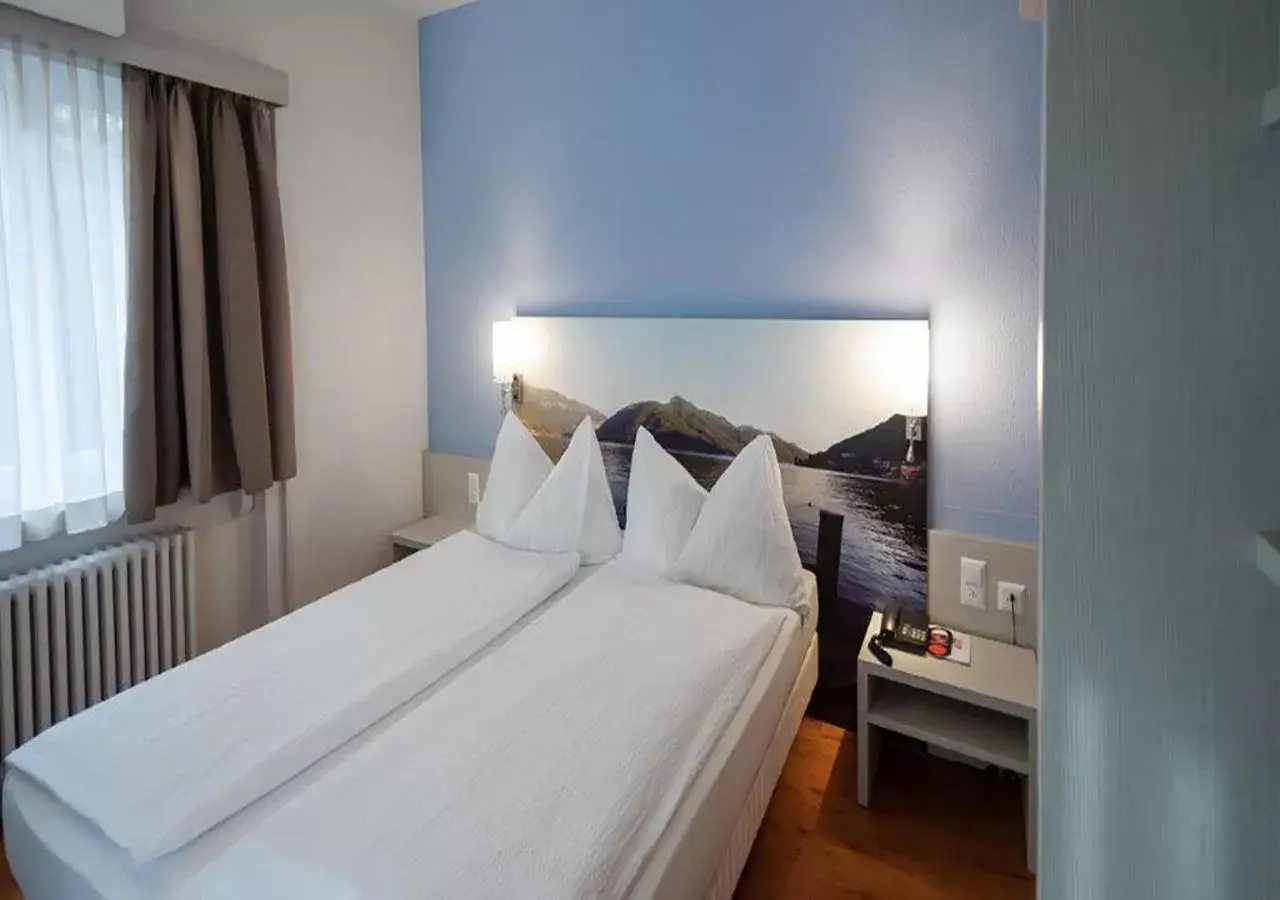 Comfort Double Room with Balcony in Acquarello Swiss Quality Hotel