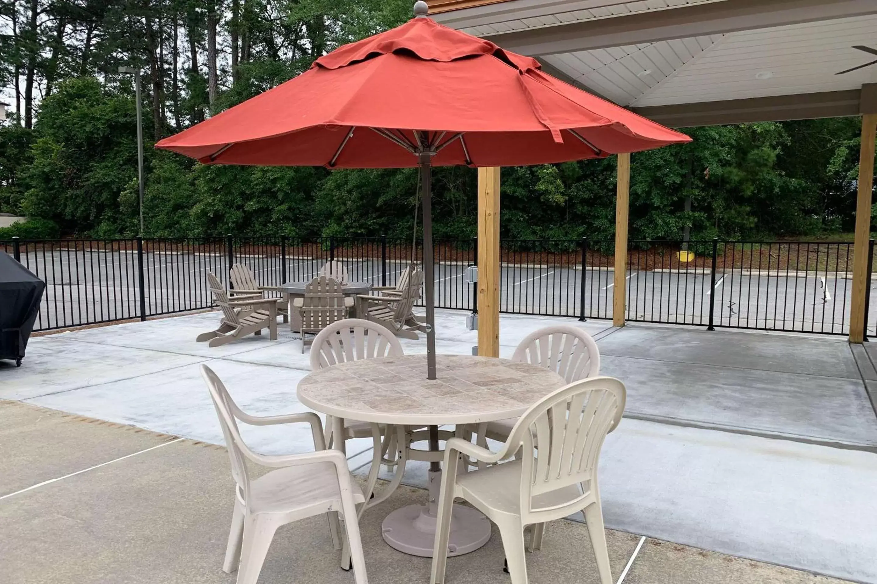 Swimming pool in Sleep Inn & Suites Spring Lake - Fayetteville Near Fort Liberty