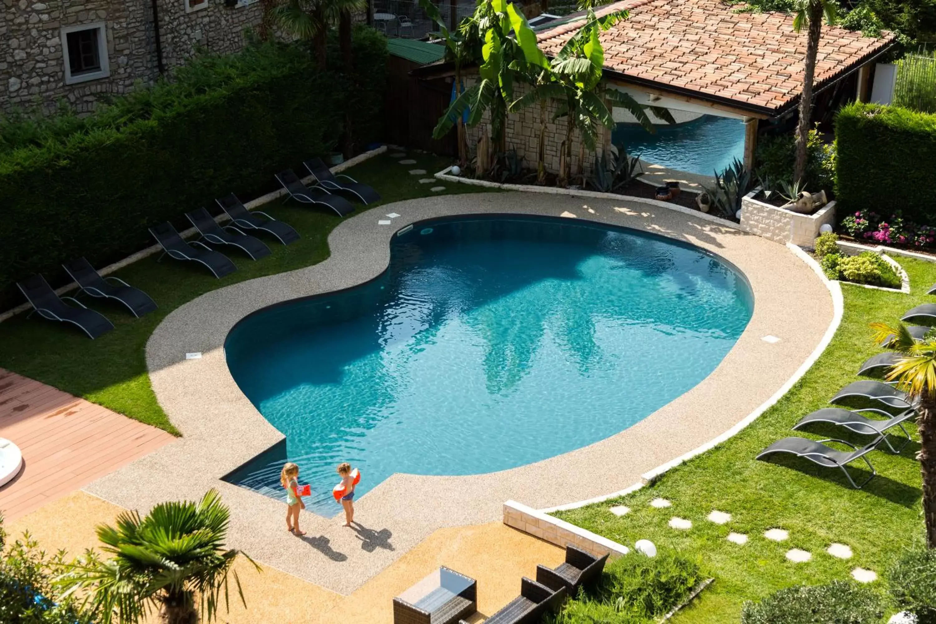 Pool View in Hotel Canarino