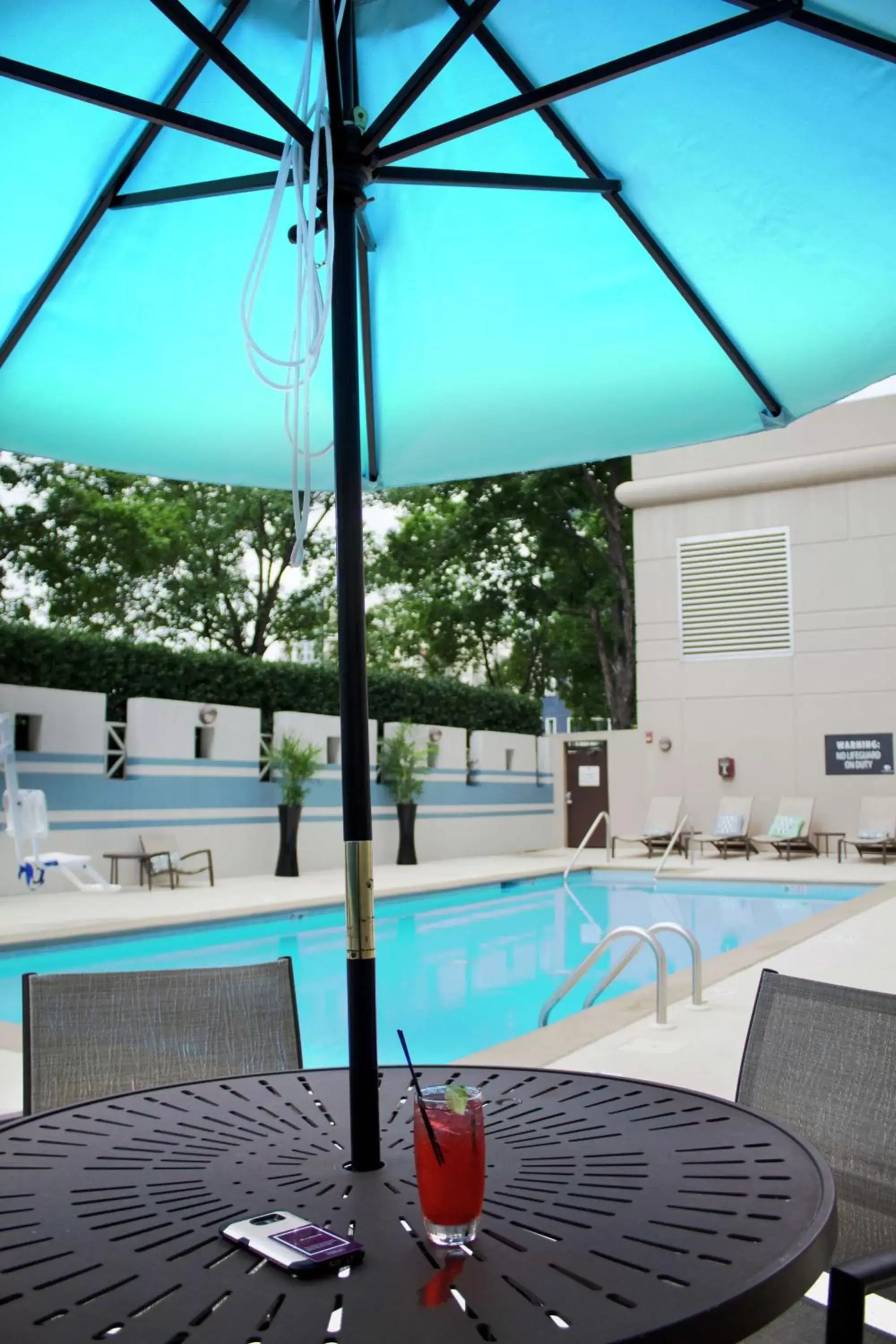 Pool view, Swimming Pool in DoubleTree by Hilton Charlotte Gateway Village