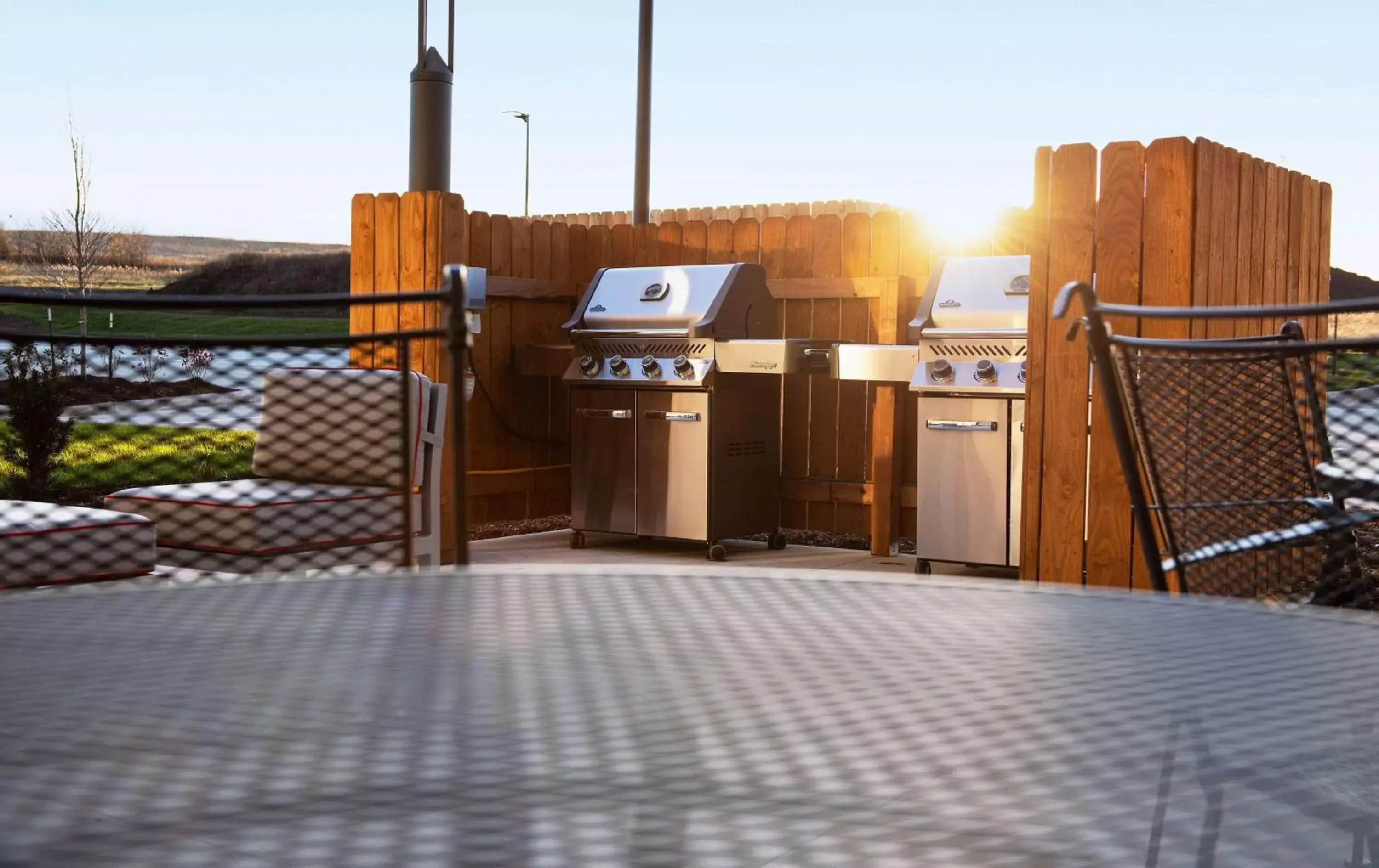 BBQ facilities in StoneHill Lawrence, Trademark Collection by Wyndham