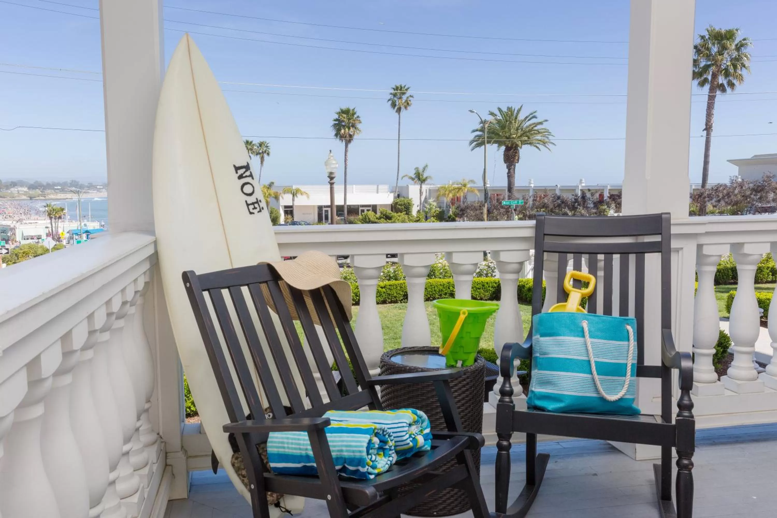 Balcony/Terrace in West Cliff Inn, A Four Sisters Inn