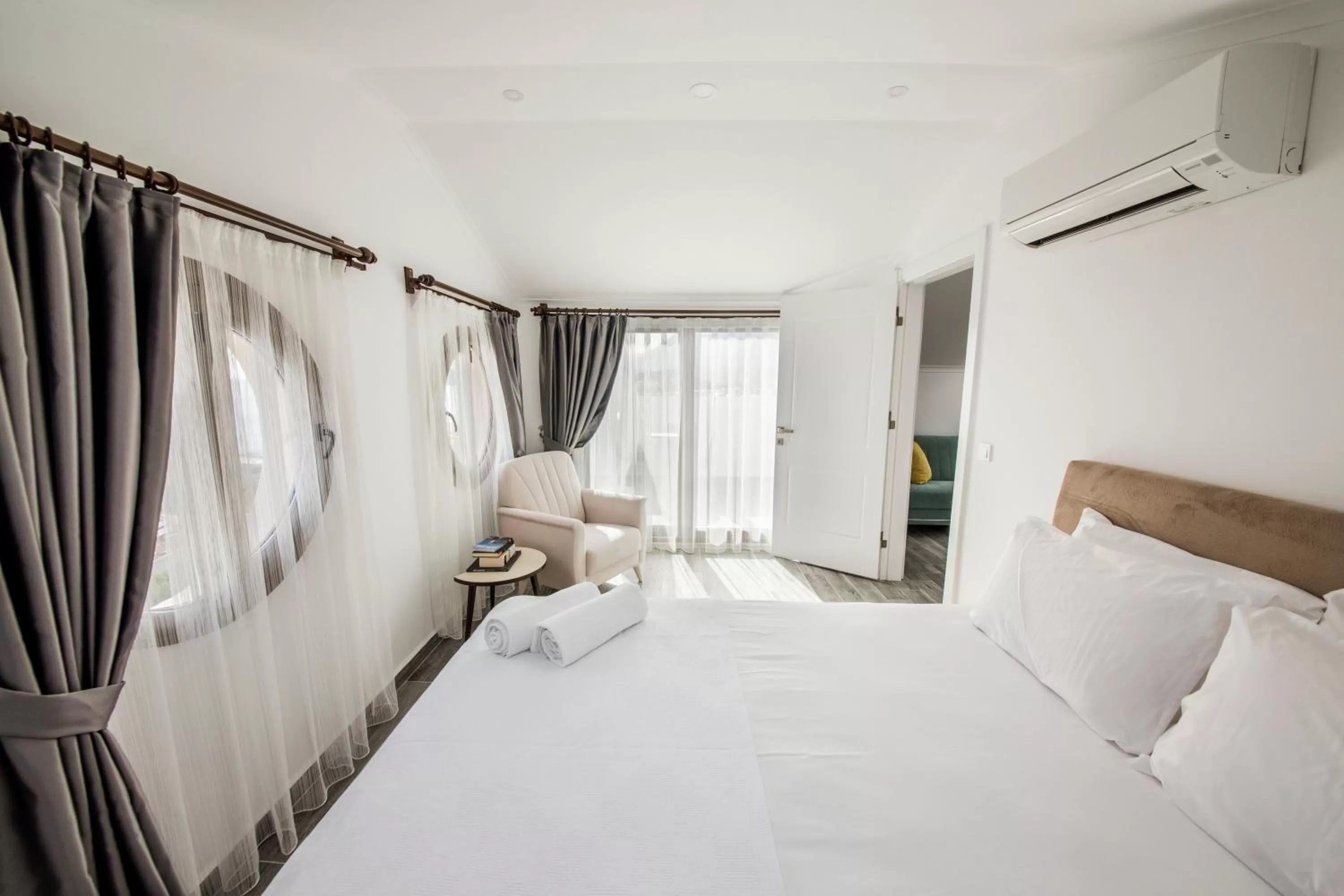 Bed in Cedrus Suites