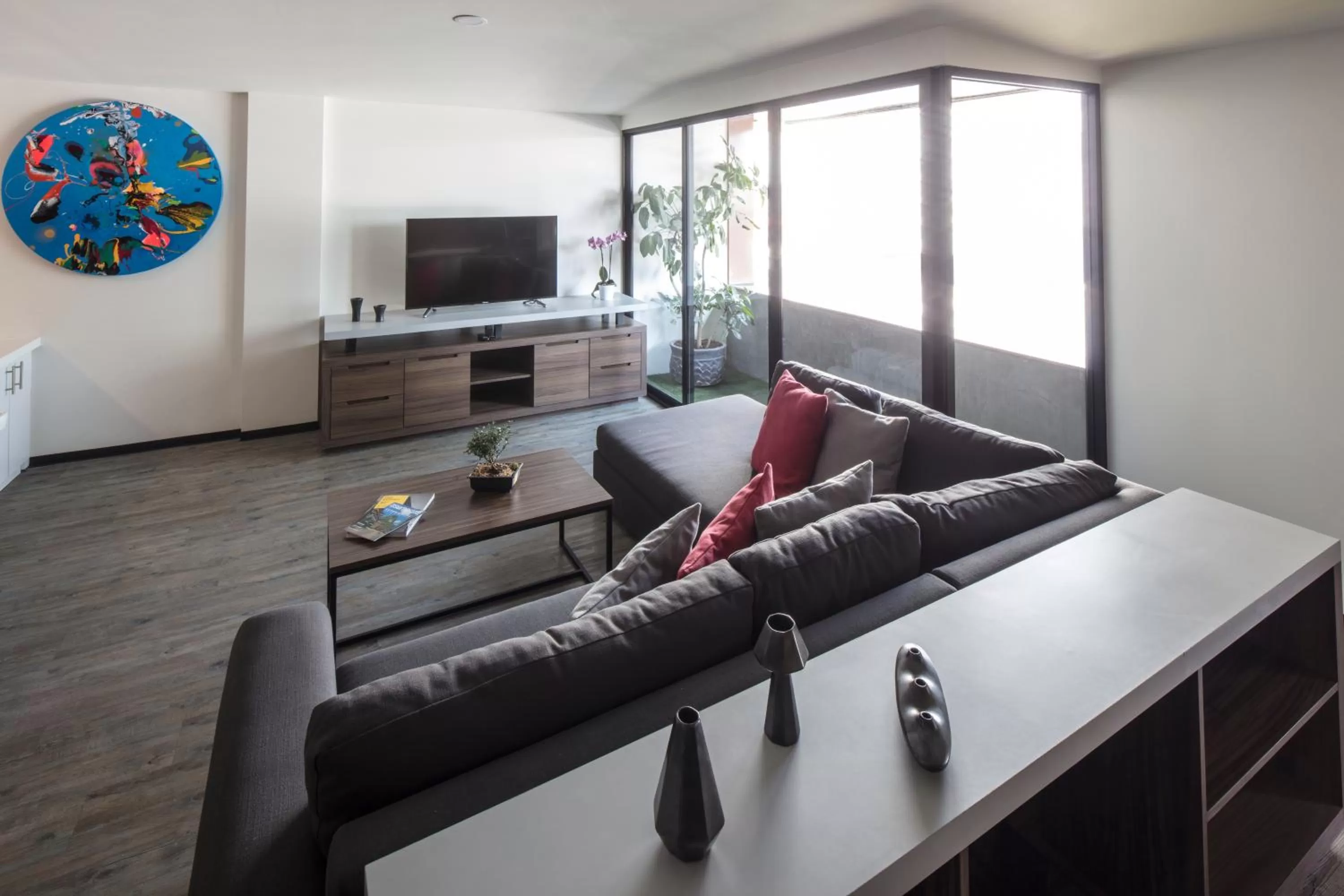 Living room in FlowSuites WTC