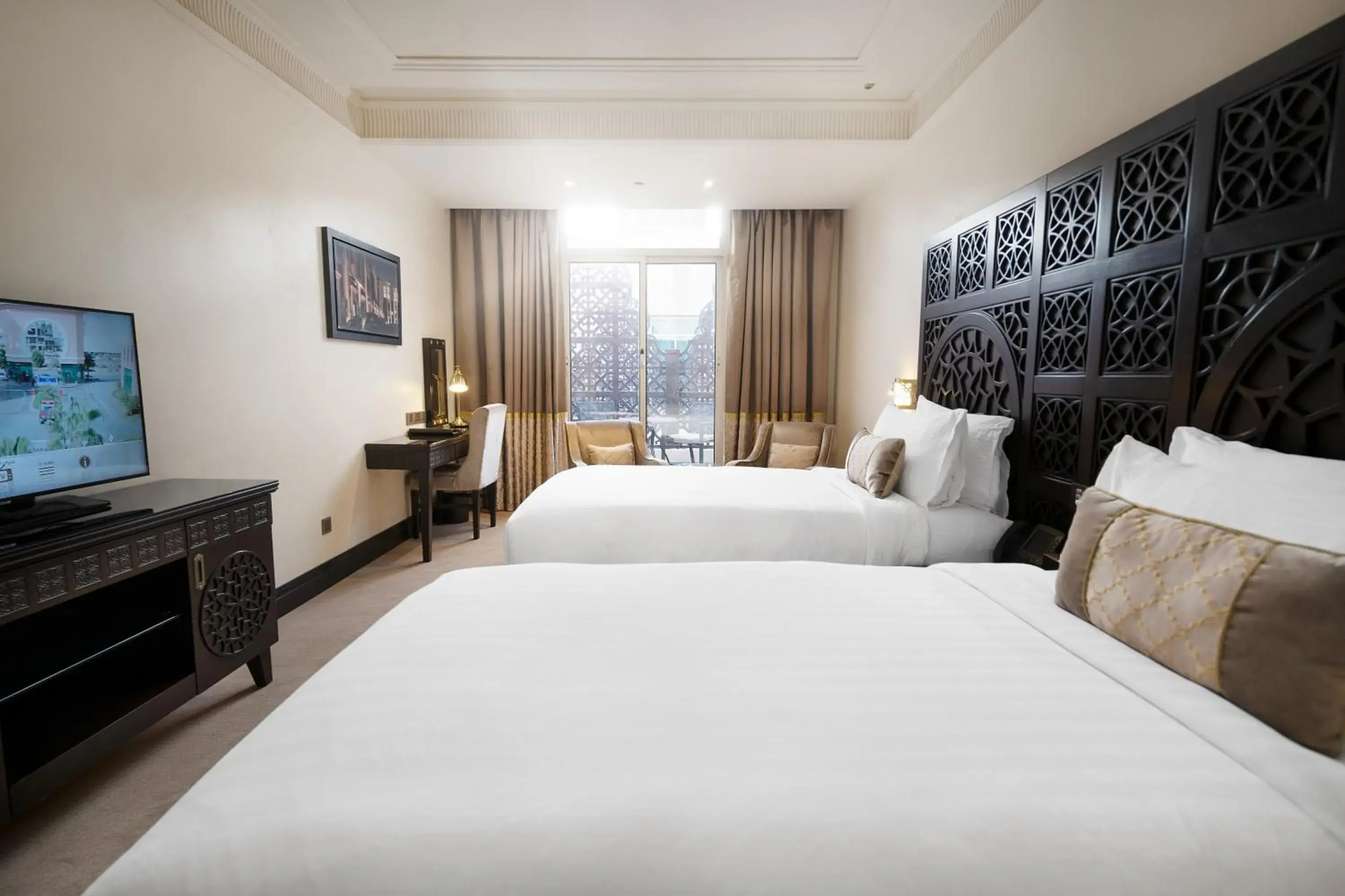 Bed in Al Mashreq Boutique Hotel - Small Luxury Hotels of the World