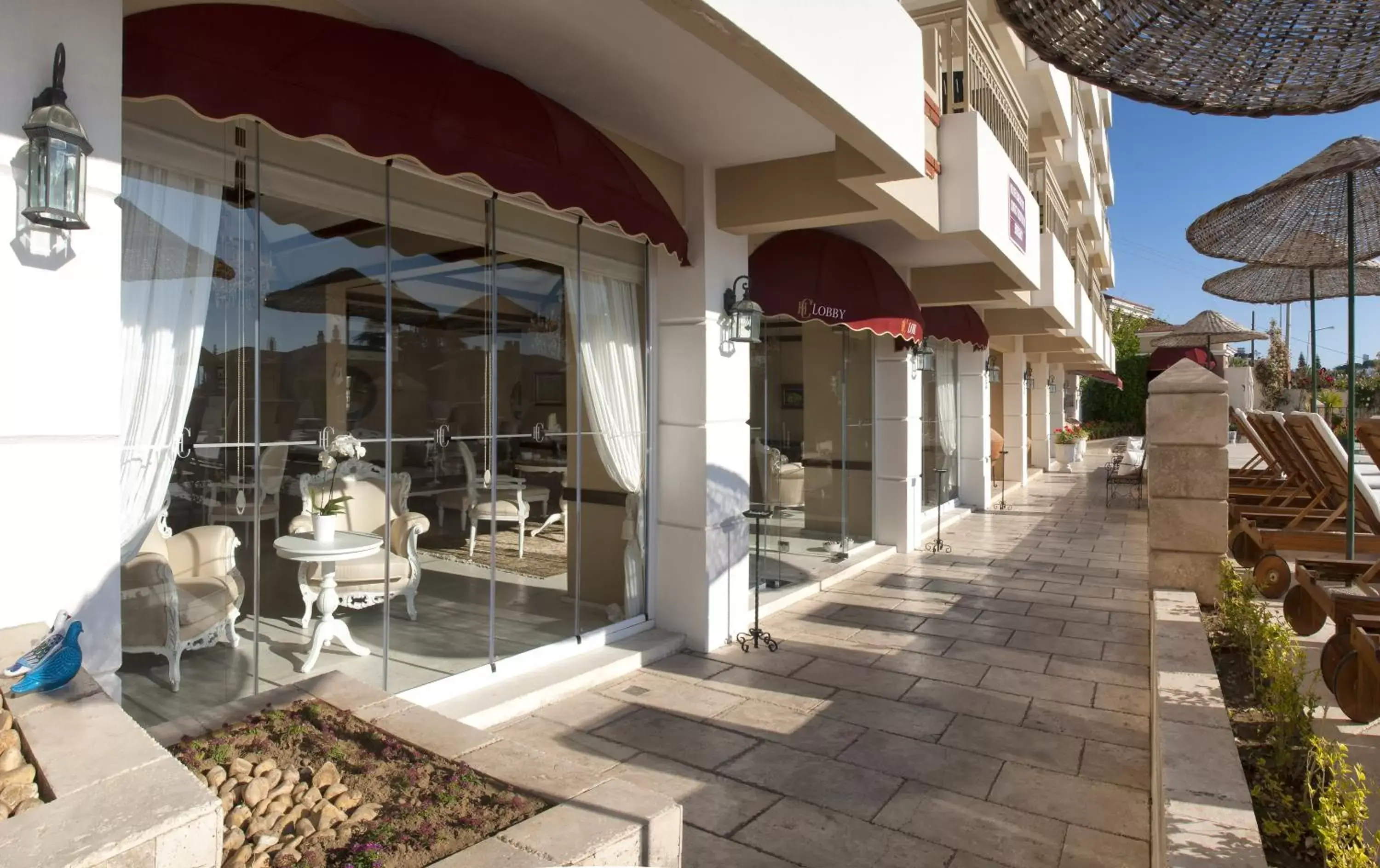 Lobby or reception in Hotel Carina