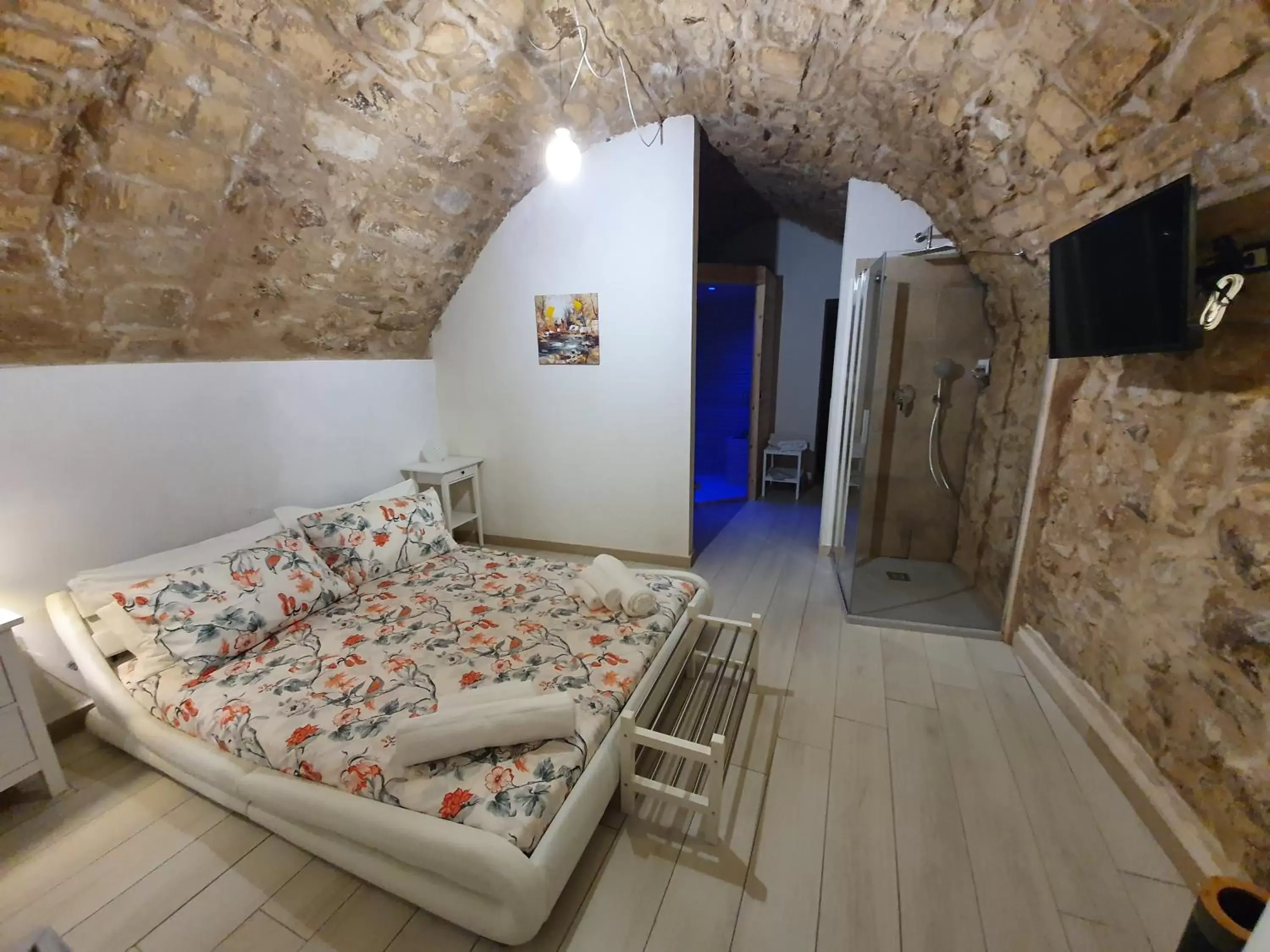 Sauna, Bed in Il Daviduccio ibla