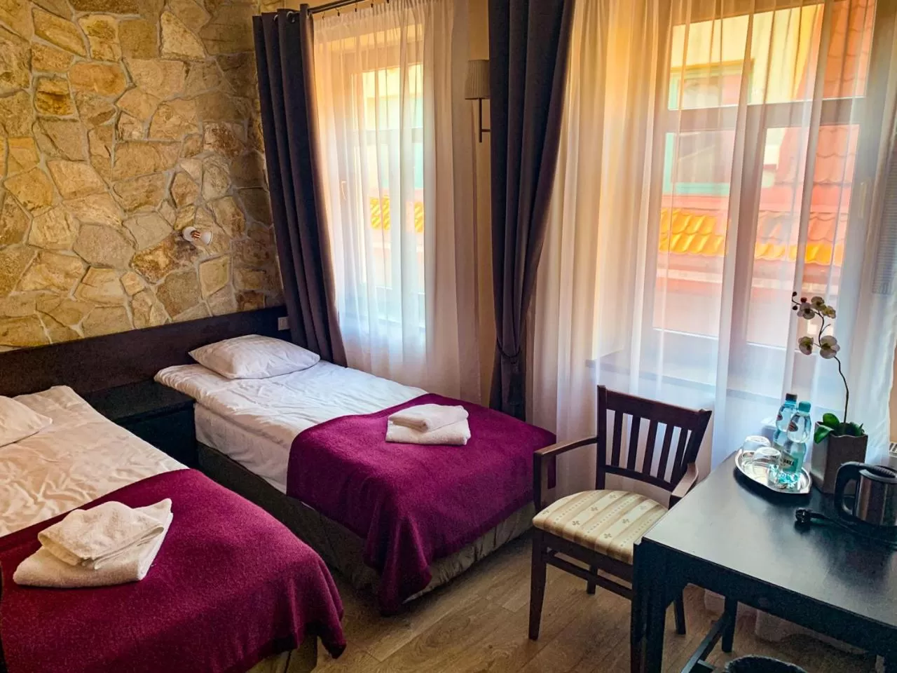 Bed in GRONO Apartamenty