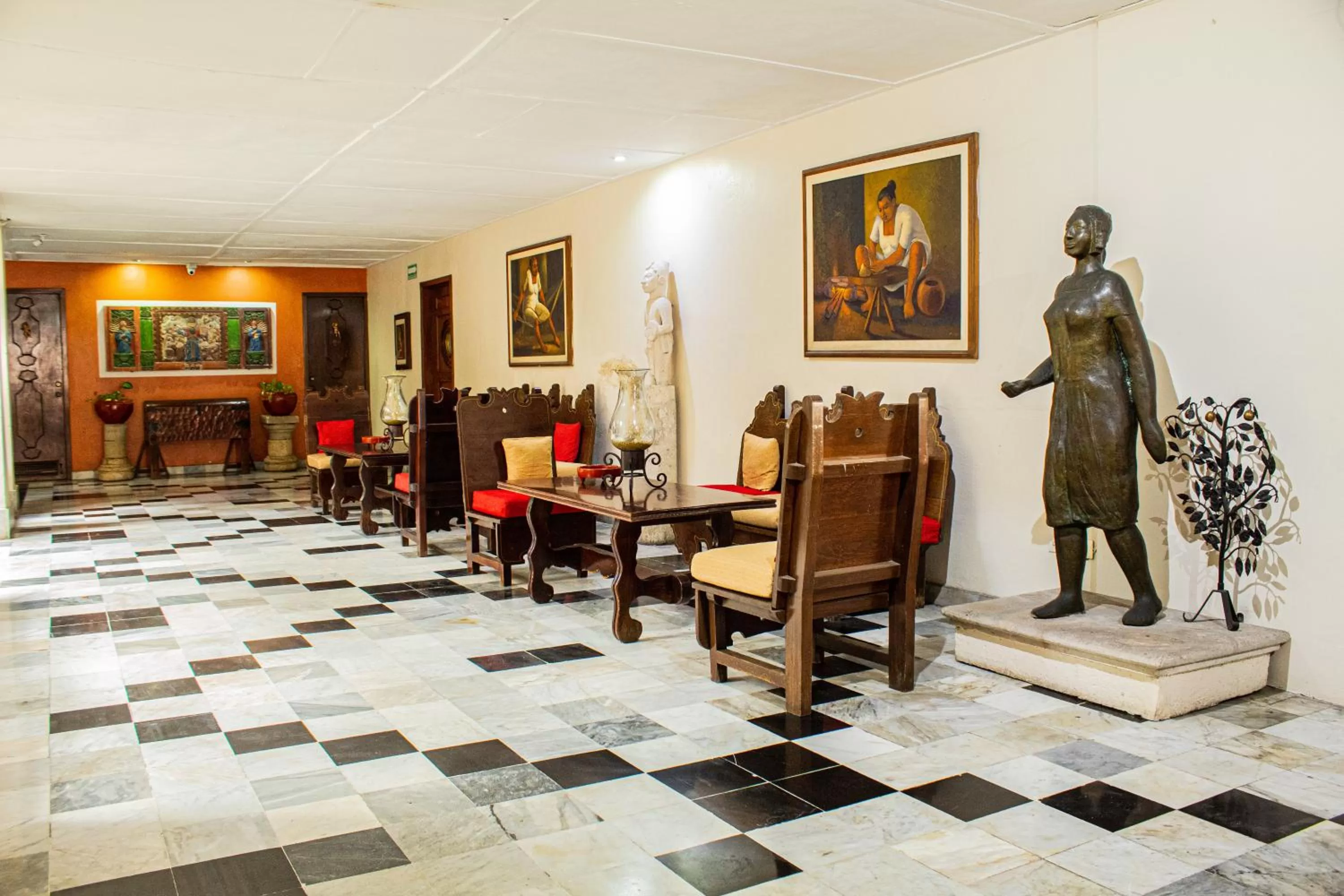 Area and facilities in Casa del Balam Merida