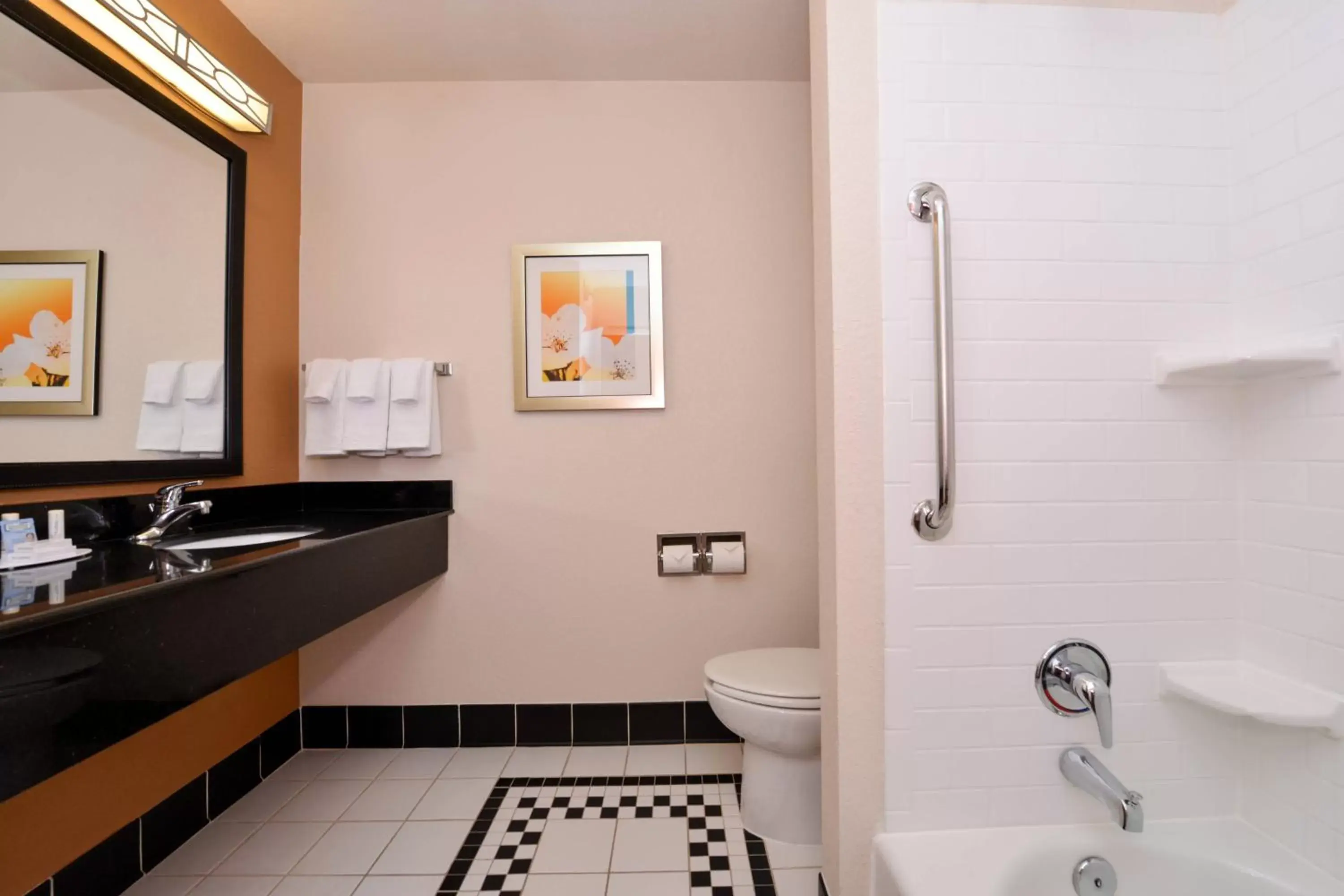 Bathroom in Fairfield Inn and Suites by Marriott Fort Wayne