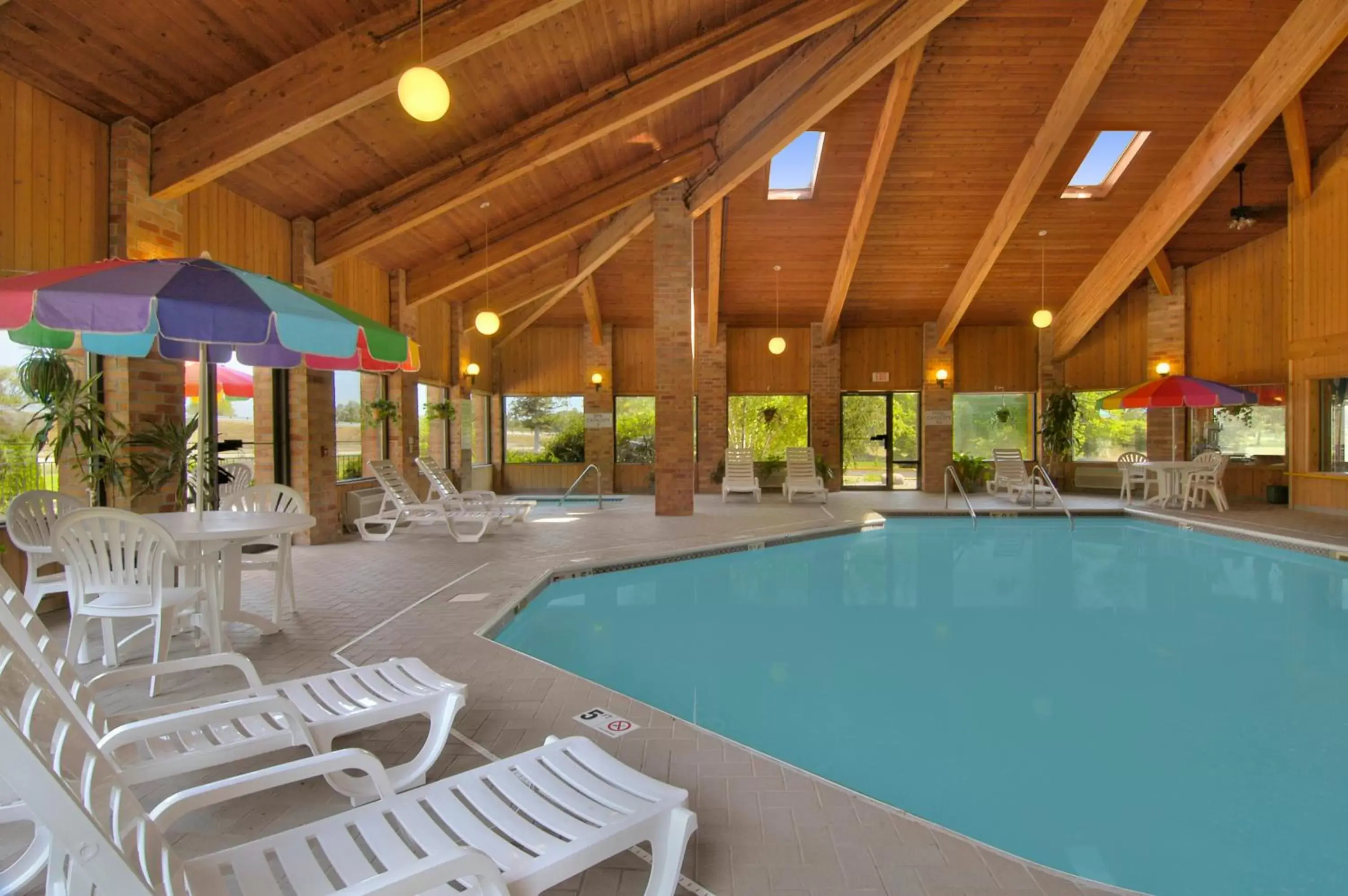 View (from property/room), Swimming Pool in Baymont by Wyndham Muskegon