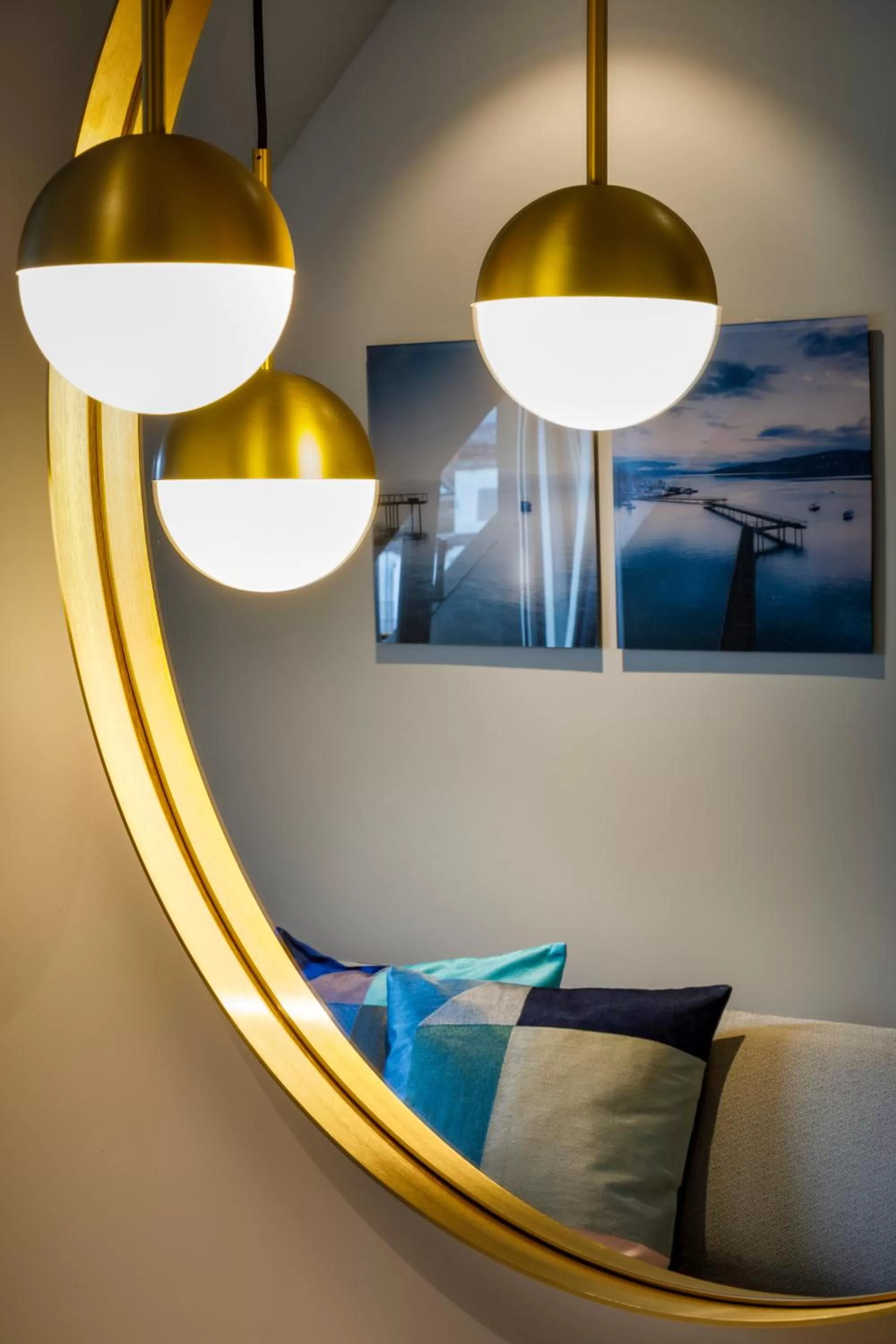 Decorative detail, Bed in Hotel Felix