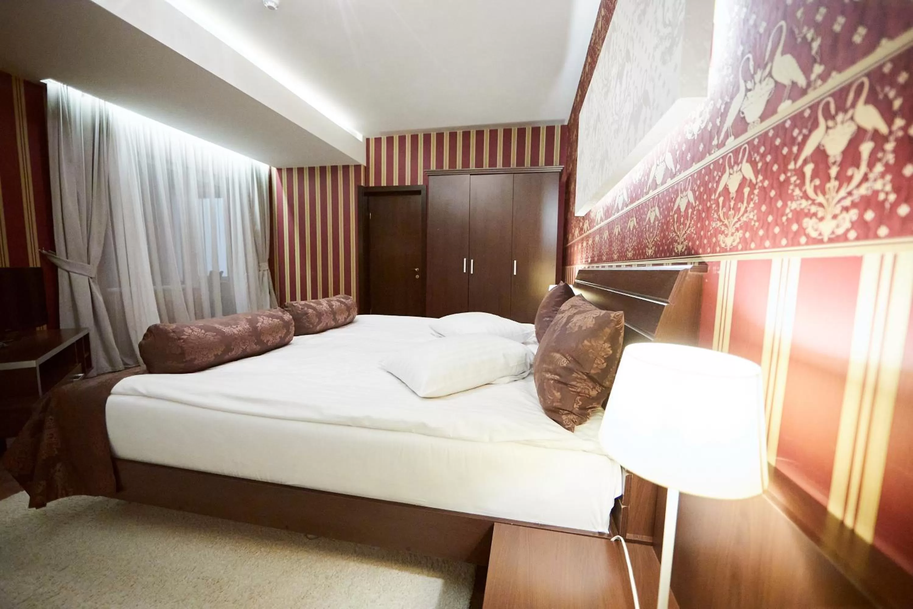 Bed in Hotel Belvedere