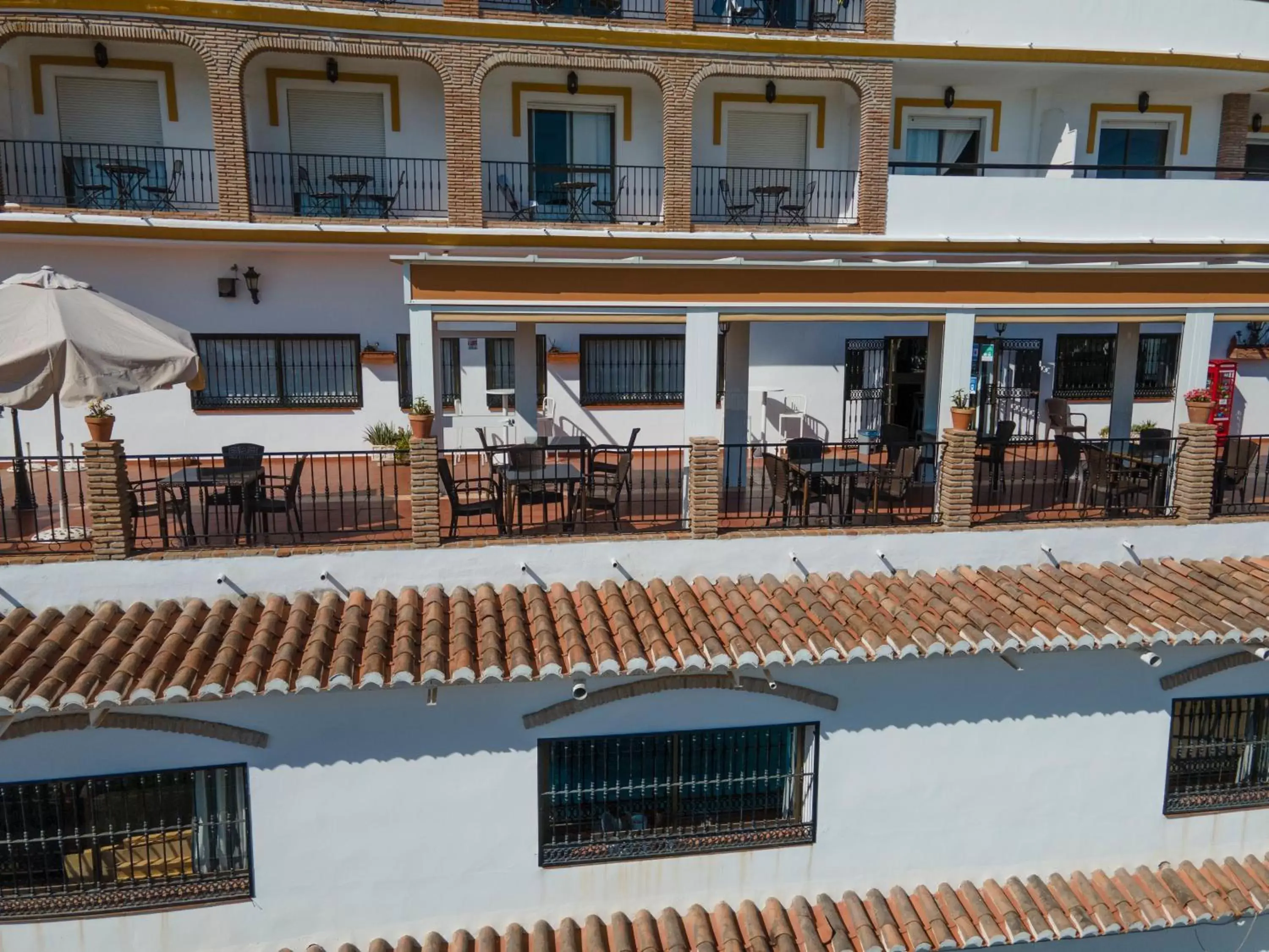 Balcony/Terrace, Property Building in Hotel y Bungalows Balcón de Competa