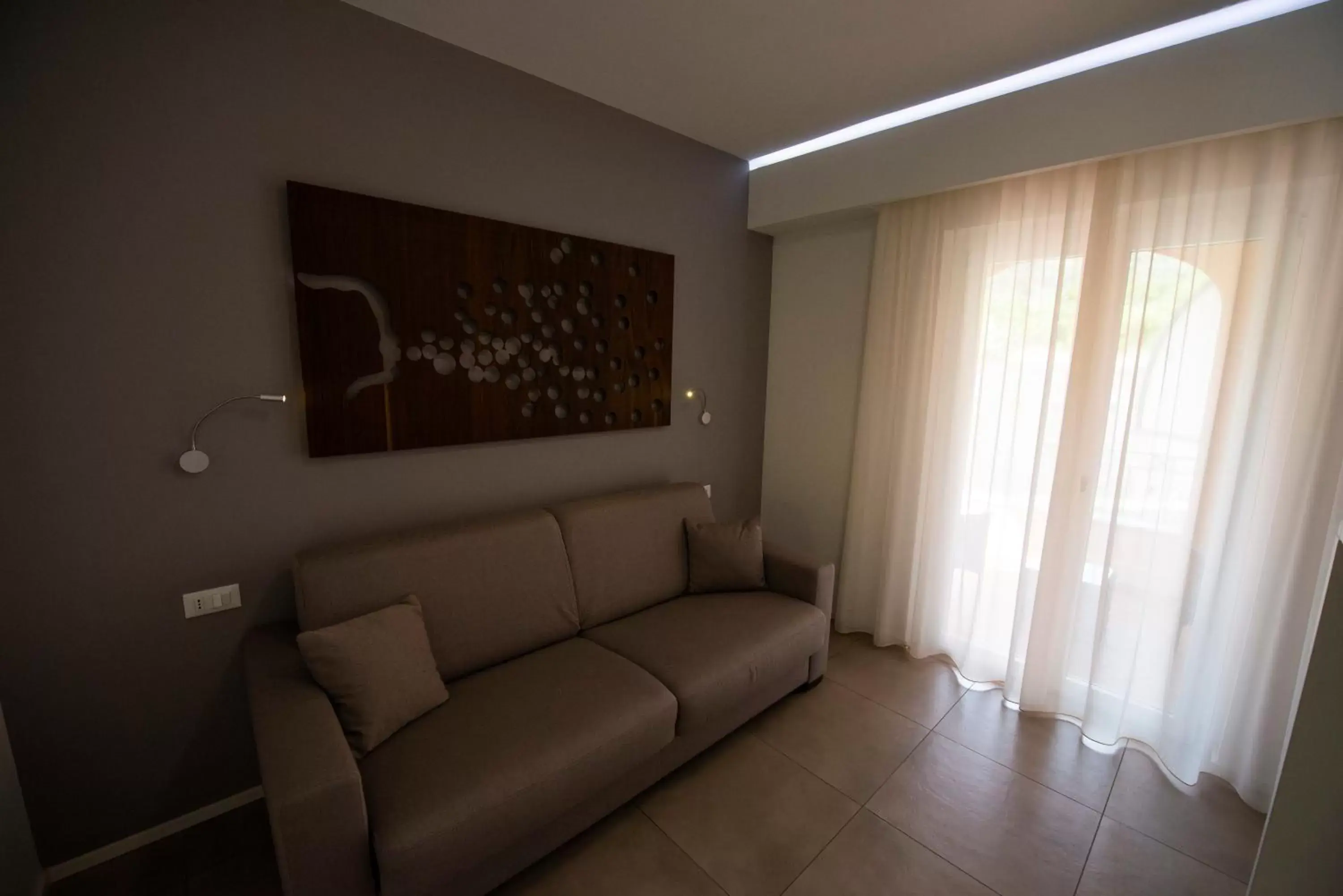 Seating Area in Aether Suites Tropea - Free Parking